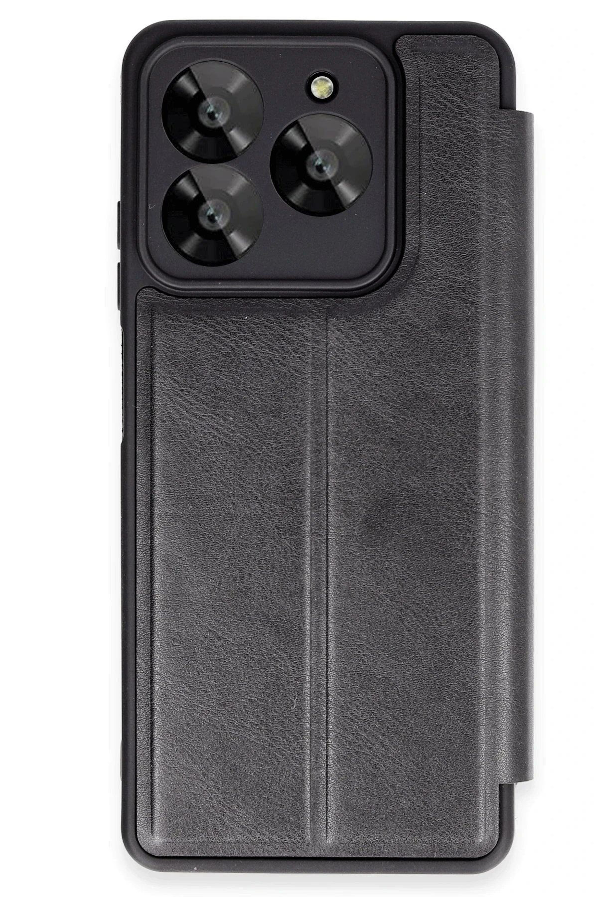 Mey İthalat®  General Mobile Era 50 Kılıf Flip Cover - Siyah