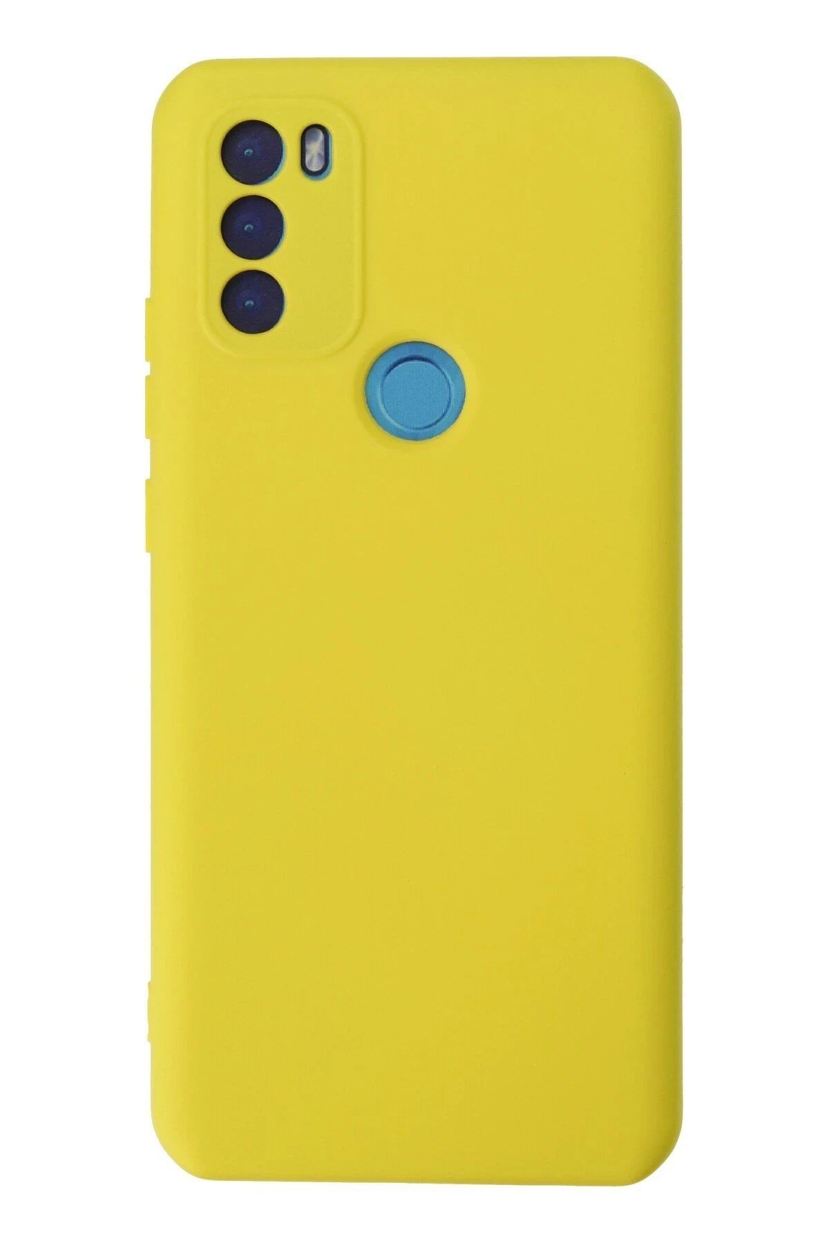 Mey İthalat®  General Mobile GM 21 Plus Kılıf Nano içi Kadife Silikon - Sarı