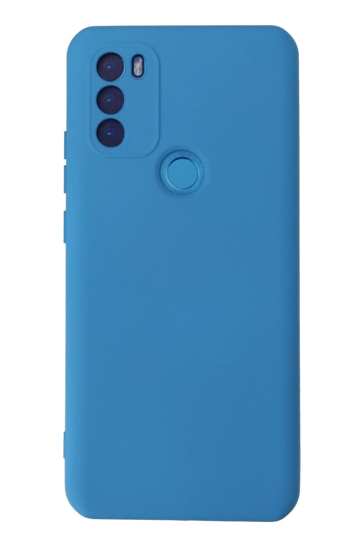 Mey İthalat®  General Mobile GM 21 Plus Kılıf Nano içi Kadife Silikon - Mavi