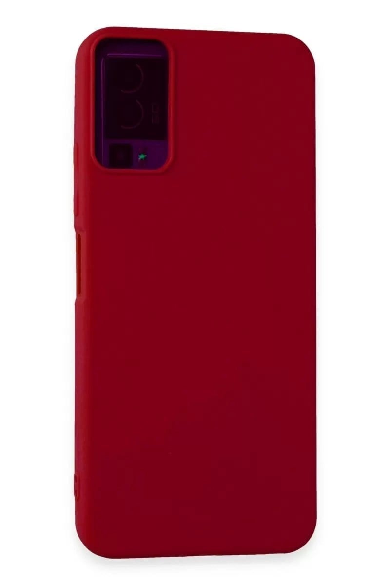 Mey İthalat®  General Mobile GM 23 Kılıf First Silikon - Kırmızı