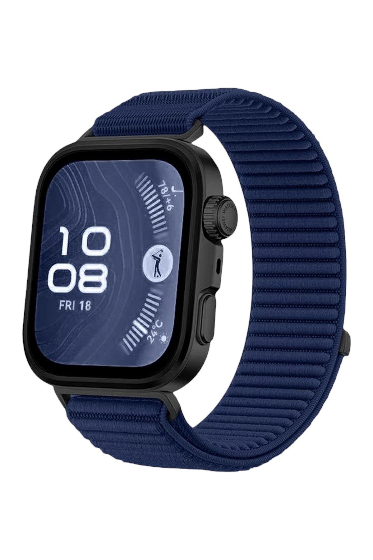 Mey İthalat®  Huawei Fit 4 Braid Kordon - Lacivert