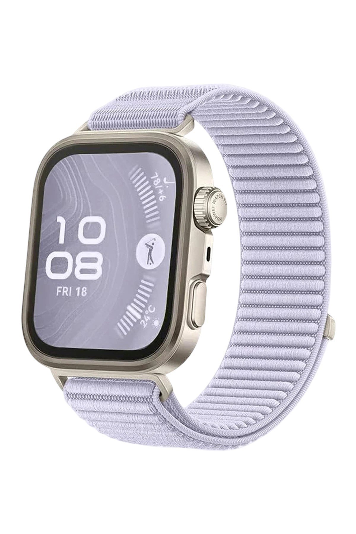 Mey İthalat®  Huawei Fit 4 Braid Kordon - Lila