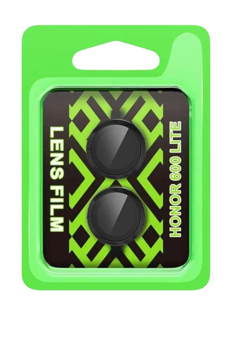 Mey İthalat®  Huawei Honor 600 Lite Raze Metal Kamera Lens - Siyah