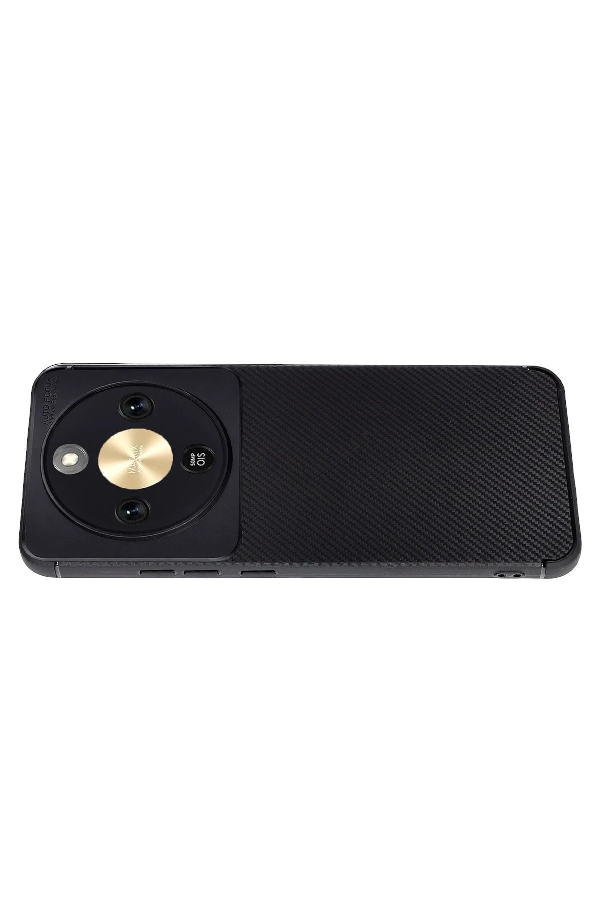 Mey İthalat®  Huawei Honor Magic 8 Lite Auto Focus Karbon Kapak - Siyah
