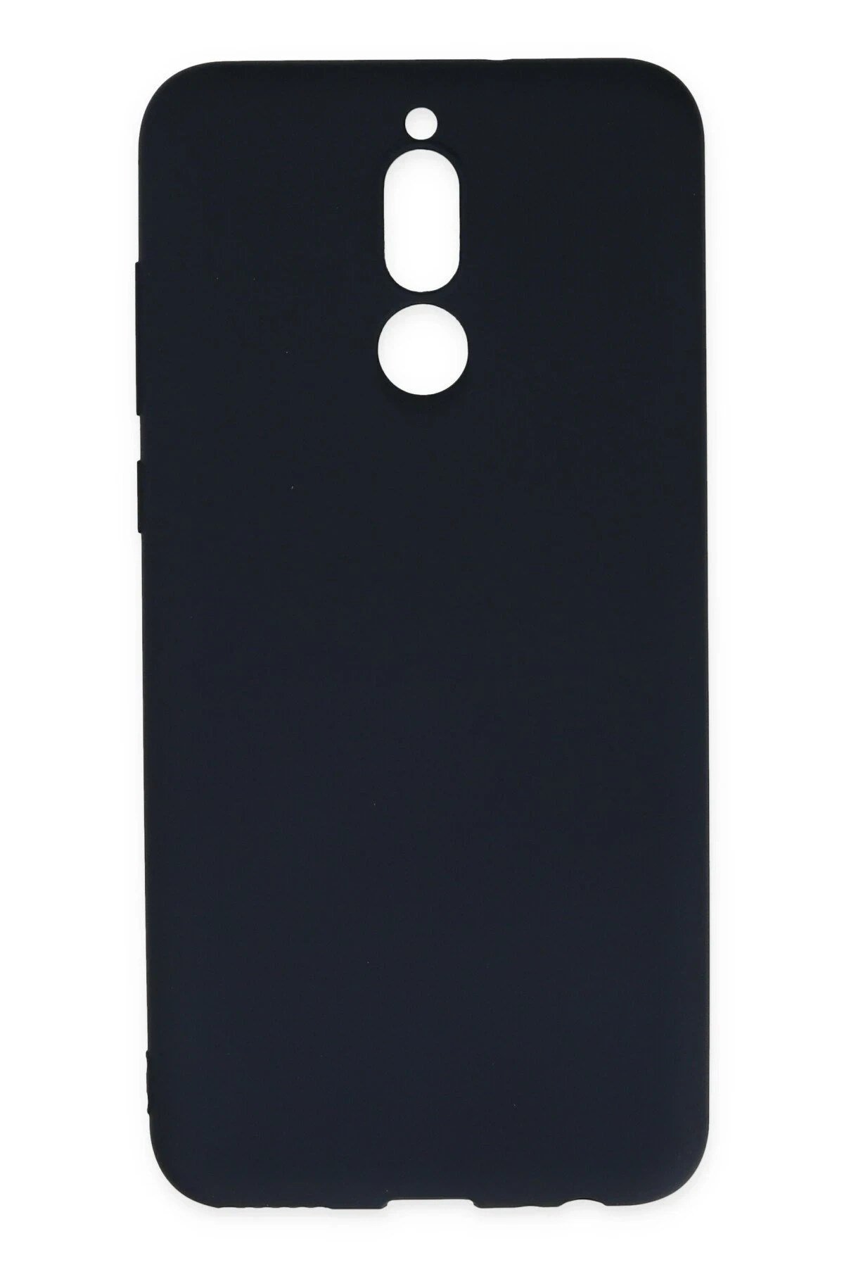 Mey İthalat®  Huawei Mate 10 Lite Kılıf Nano içi Kadife Silikon - Lacivert