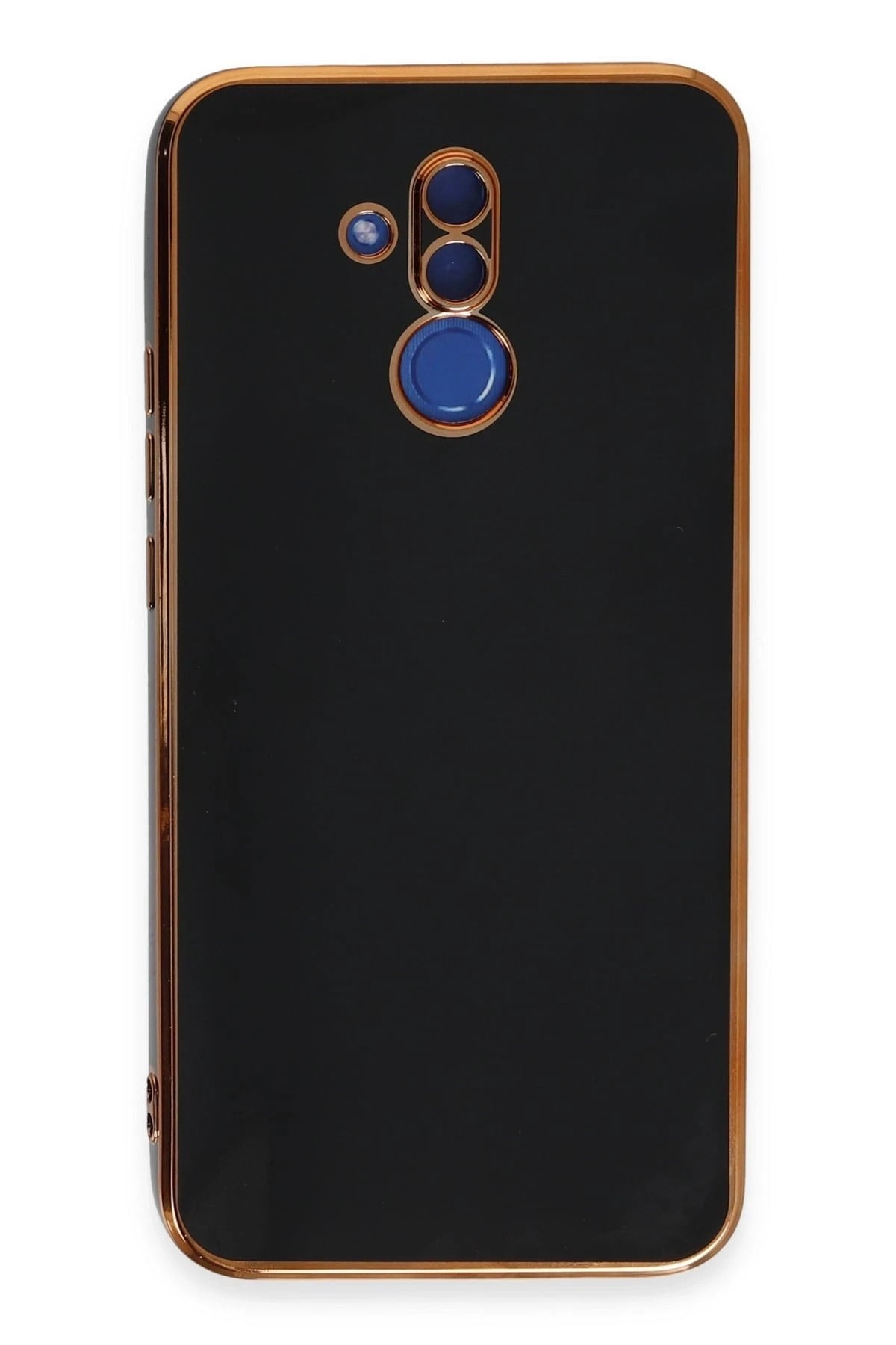 Mey İthalat®  Huawei Mate 20 Lite Kılıf Volet Silikon - Siyah