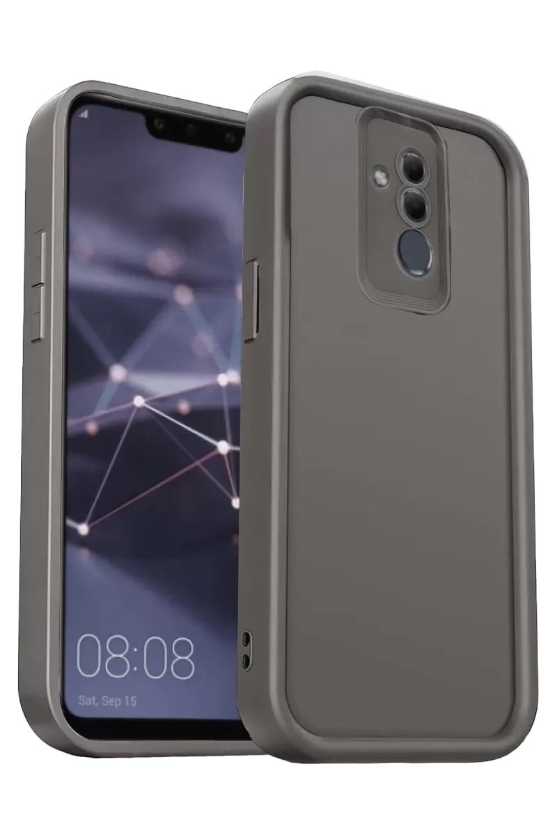 Mey İthalat®  Huawei Mate 20 Lite Kılıf Viera Silikon - Gri