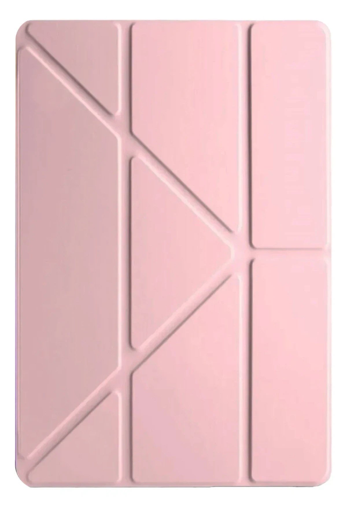 Mey İthalat®  Huawei MatePad Pro 12.2 2025 Kalemlikli Mars Tablet Kılıfı - Rose Gold