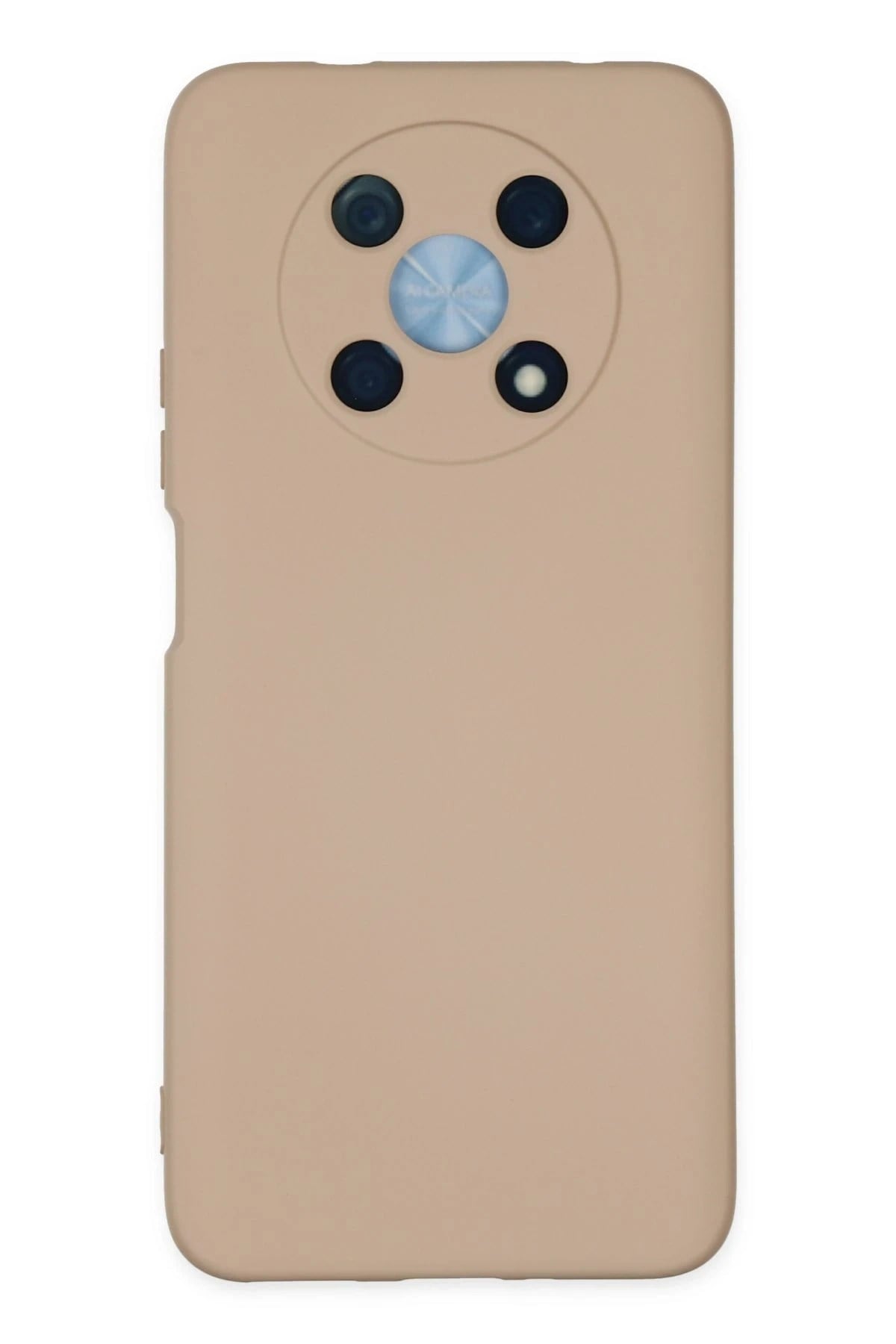 Mey İthalat®  Huawei Nova Y90 Kılıf Nano içi Kadife Silikon - Pudra