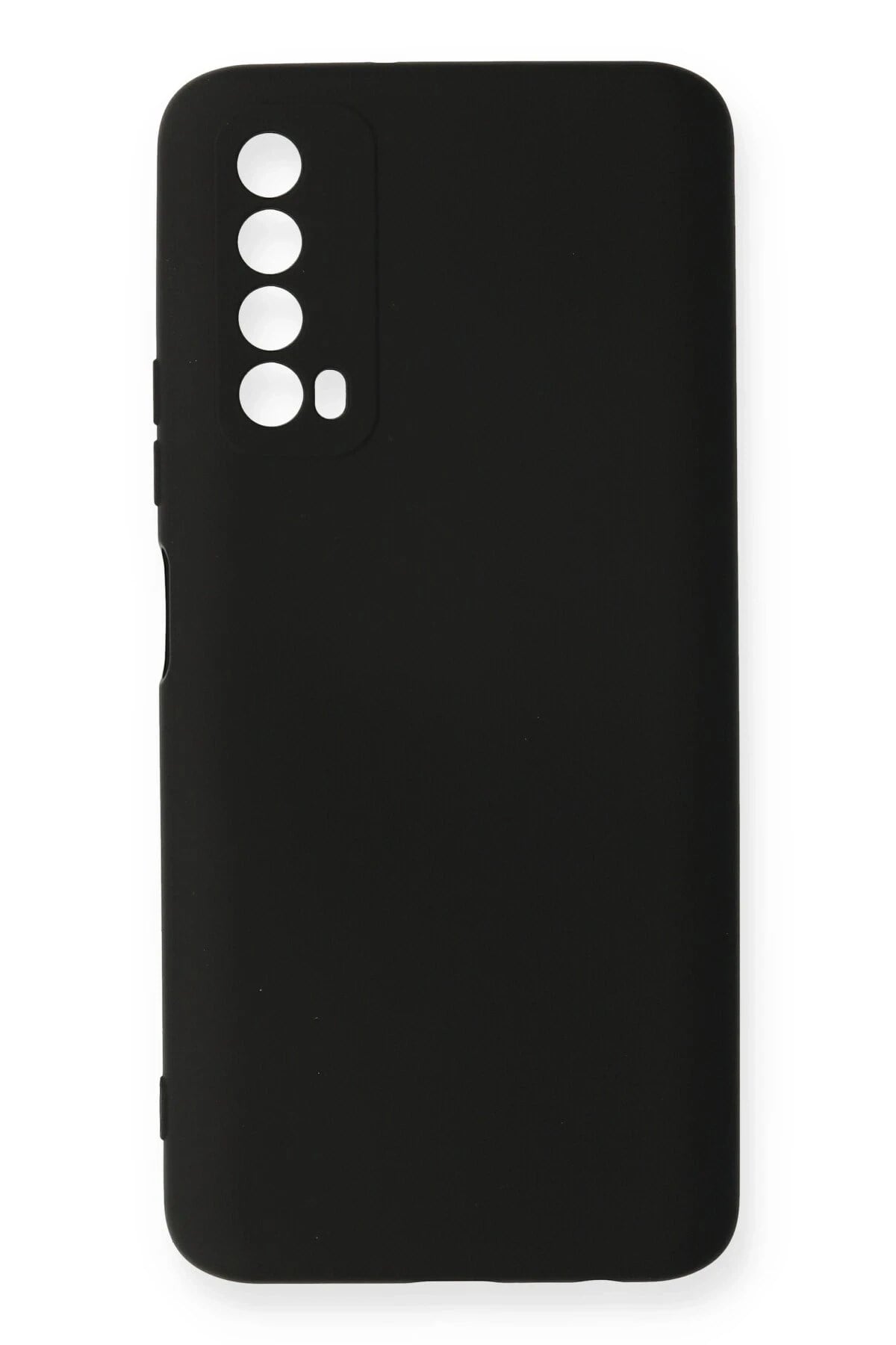 Mey İthalat®  Huawei P Smart 2021 Kılıf Nano içi Kadife Silikon - Siyah