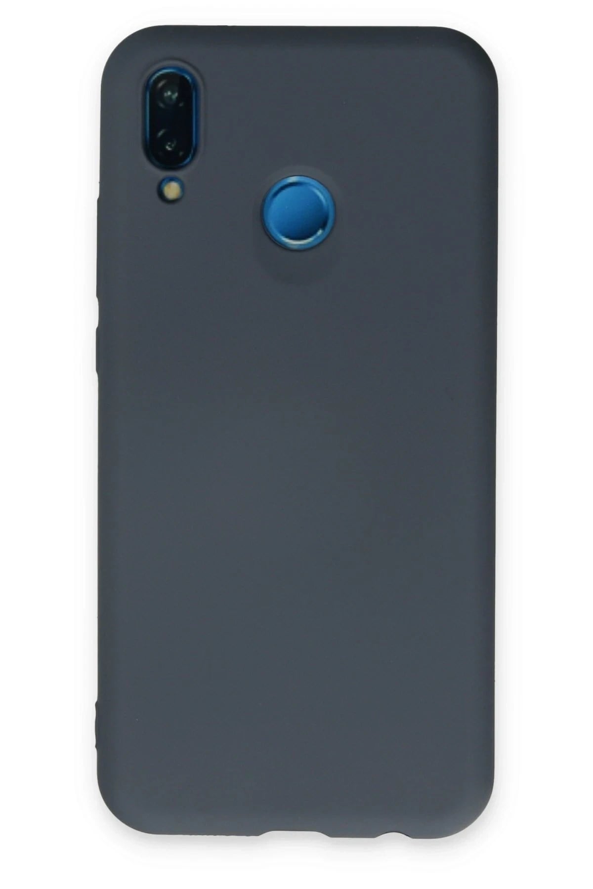 Mey İthalat®  Huawei P20 Lite Kılıf Nano içi Kadife Silikon - Gri