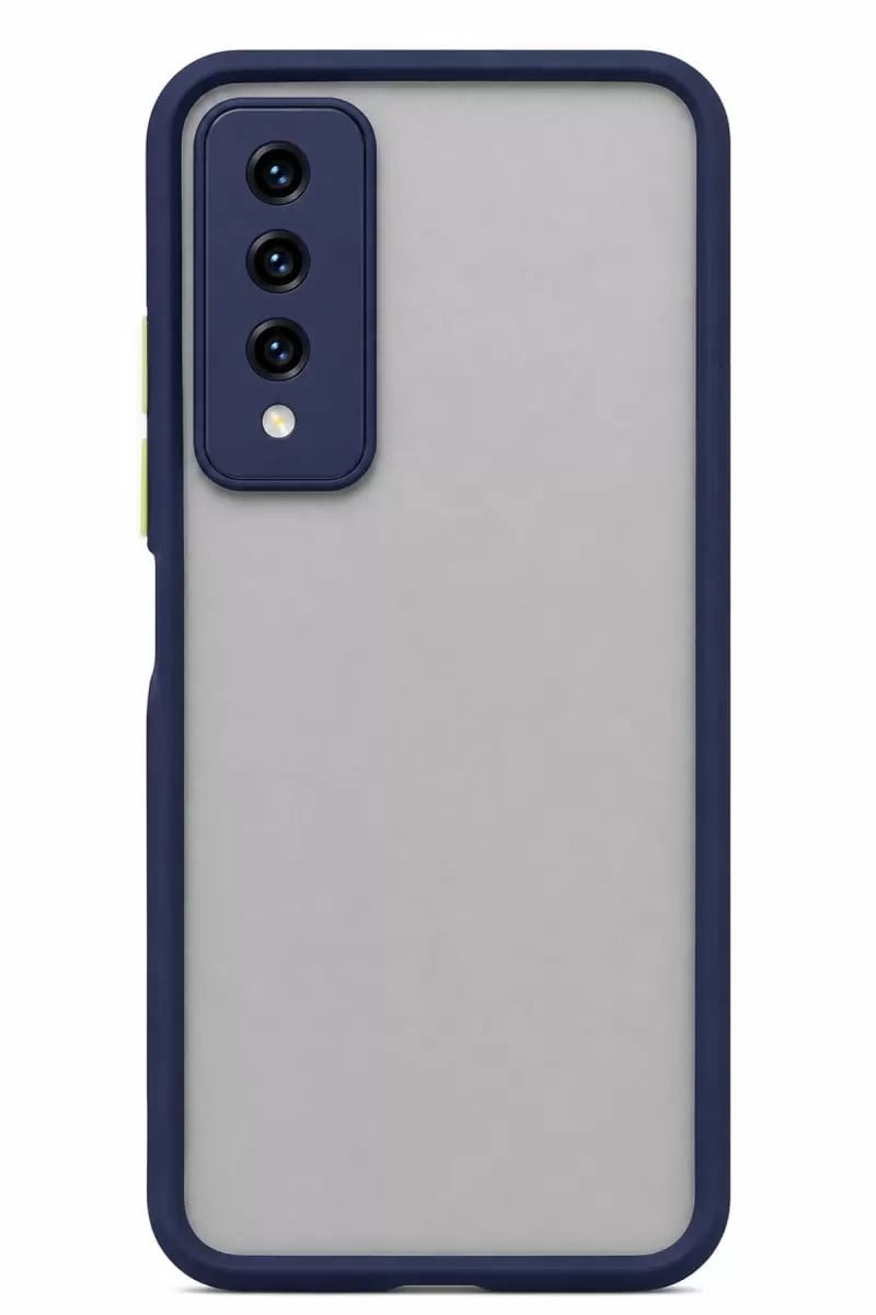 Mey İthalat®  Huawei Y9 Prime 2019 Kılıf Montreal Silikon Kapak - Lacivert