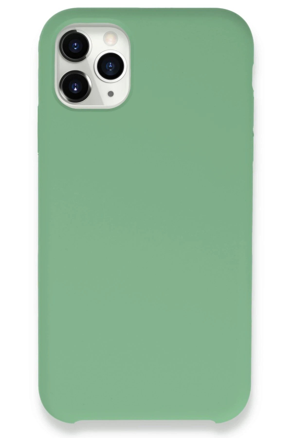 Mey İthalat®  iPhone 11 Pro Kılıf Lansman Legant Silikon - Yeşil