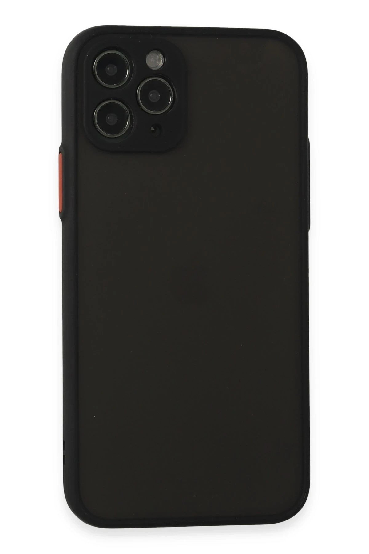Mey İthalat®  iPhone 11 Pro Kılıf Montreal Silikon Kapak - Siyah