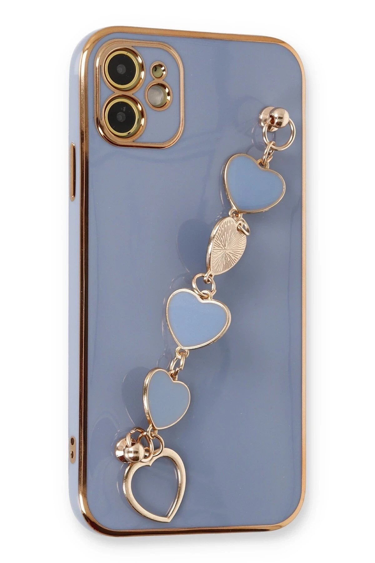 Mey İthalat®  iPhone 12 Kılıf Esila Silikon - Gri
