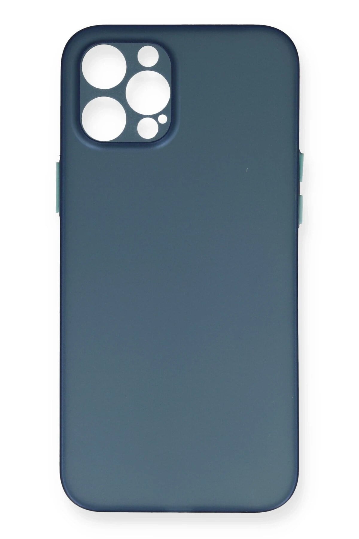 Mey İthalat®  iPhone 12 Pro Max Kılıf PP Ultra İnce Kapak - Mavi