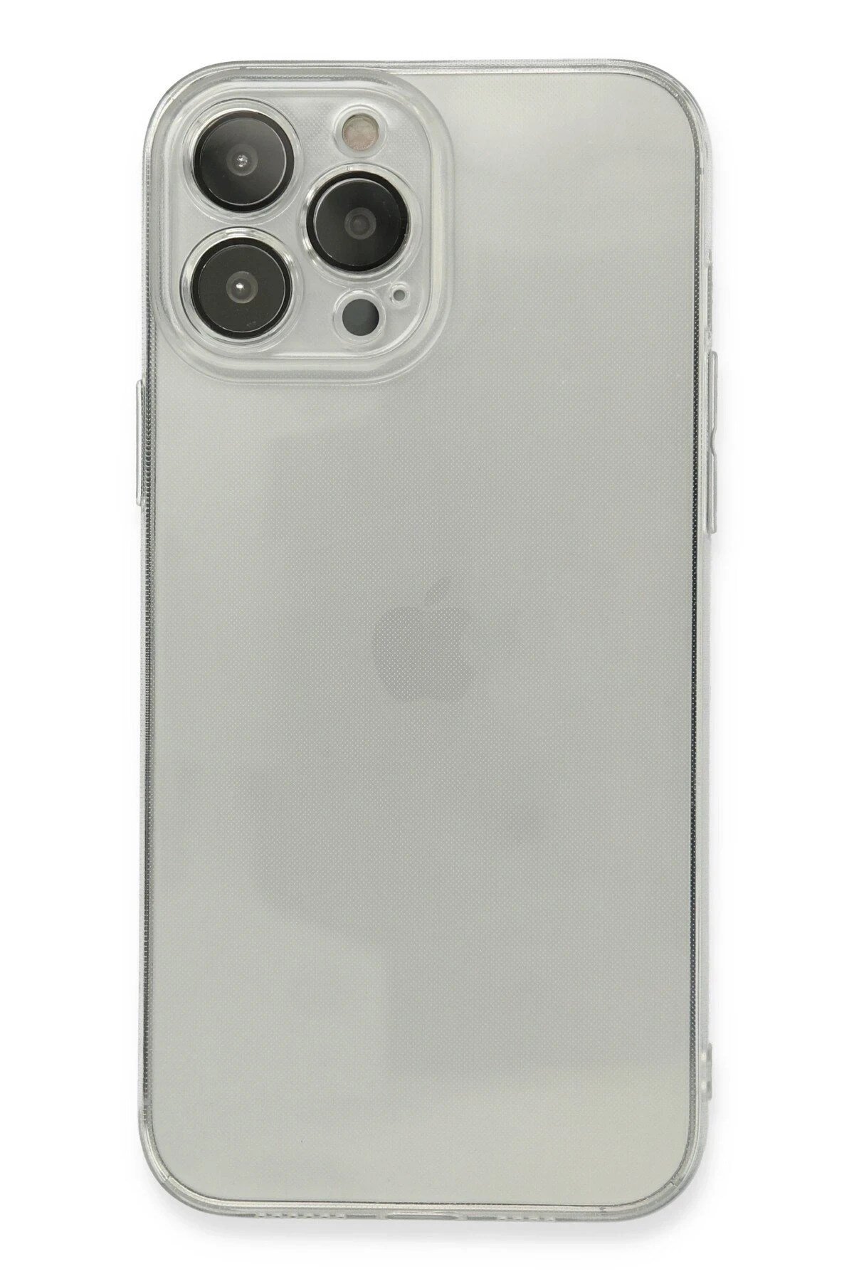 Mey İthalat®  iPhone 13 Pro Kılıf Fly Lens Silikon - Şeffaf