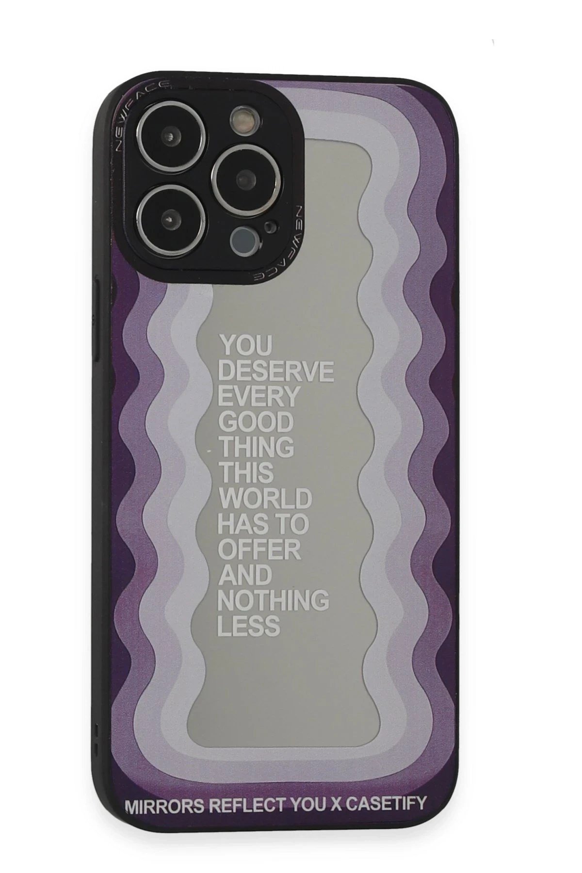 Mey İthalat®  iPhone 13 Pro Kılıf Mirror Desenli Kapak - Mirror - 5