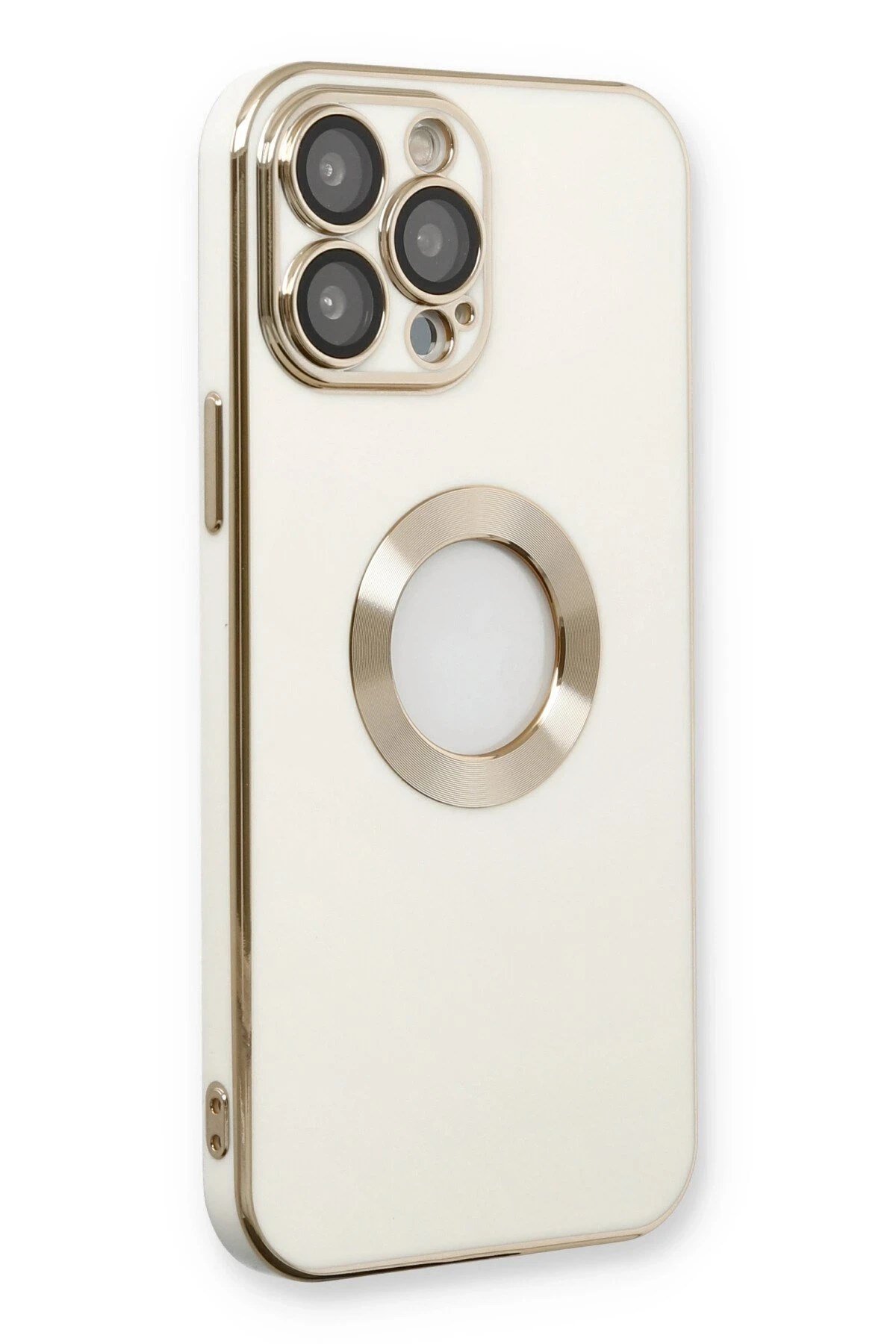 Mey İthalat®  iPhone 13 Pro Kılıf Store Silikon - Beyaz