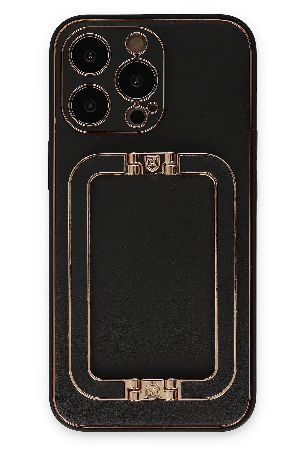 Mey İthalat®  iPhone 13 Pro Max Kılıf Coco Elit Kapak - Siyah