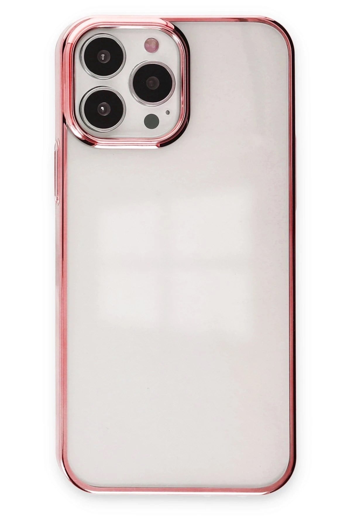 Mey İthalat®  iPhone 13 Pro Max Kılıf Element Silikon - Pembe