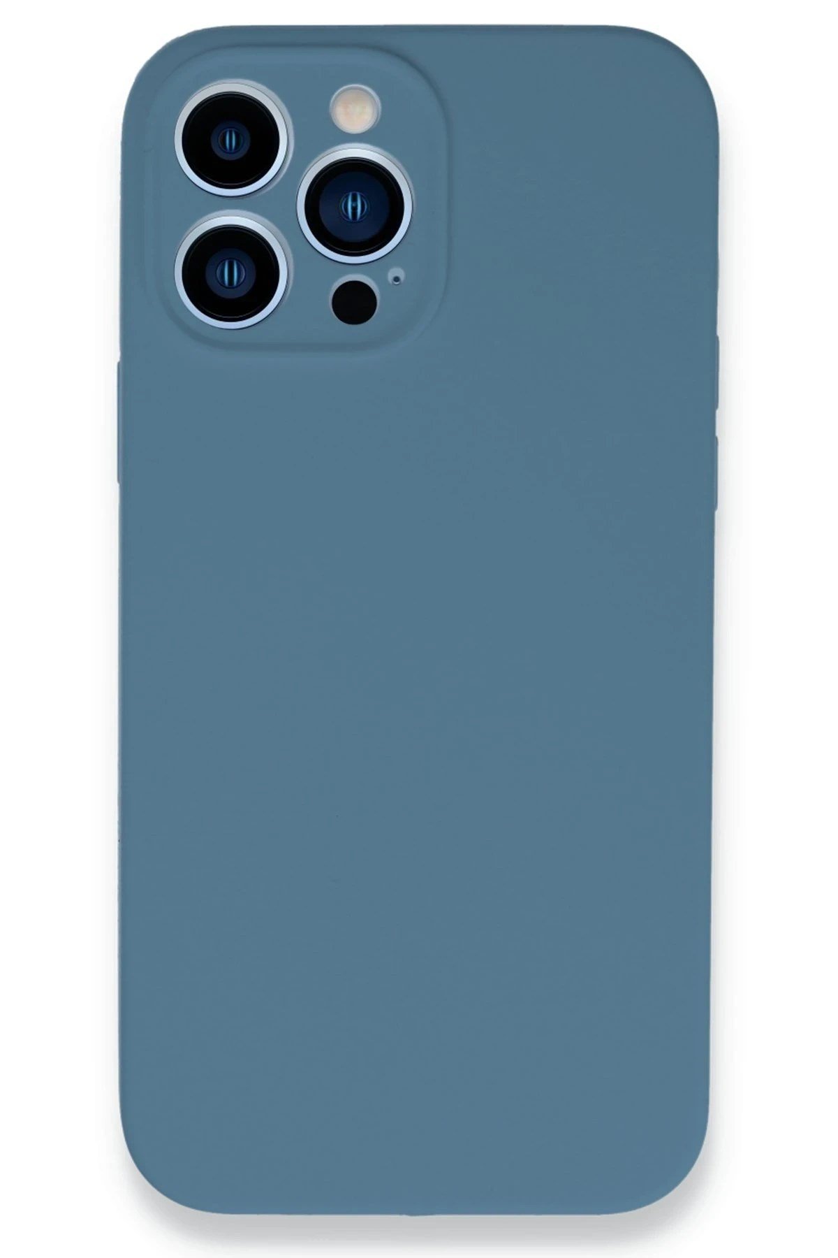 Mey İthalat®  iPhone 13 Pro Max Kılıf Lansman Legant Silikon - Açık Mavi