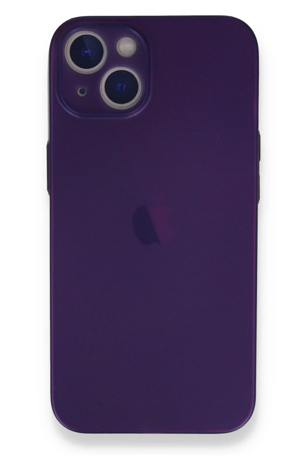 Mey İthalat®  iPhone 14 Plus Kılıf PP Ultra İnce Kapak - Mor