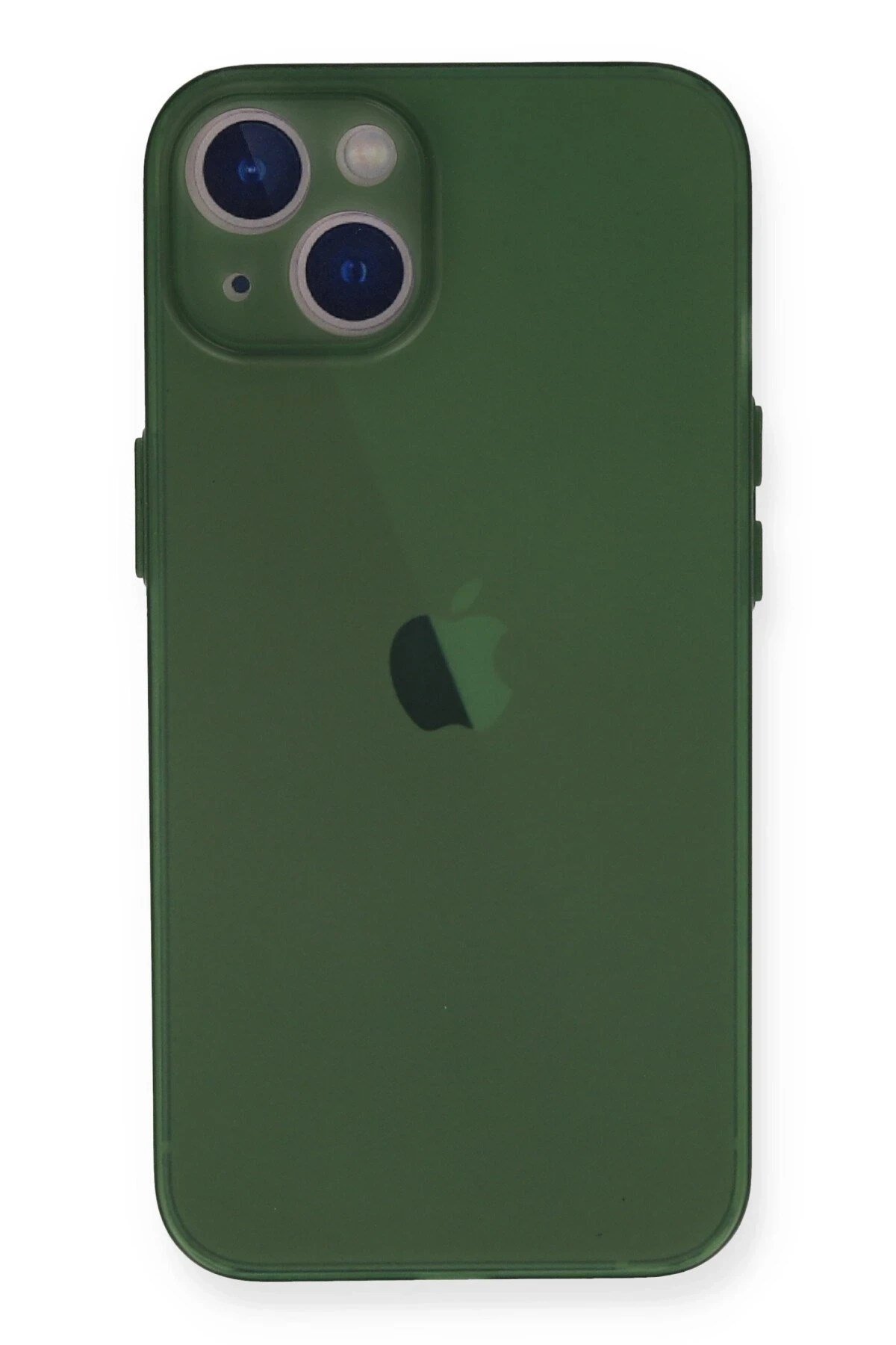 Mey İthalat®  iPhone 14 Plus Kılıf PP Ultra İnce Kapak - Yeşil