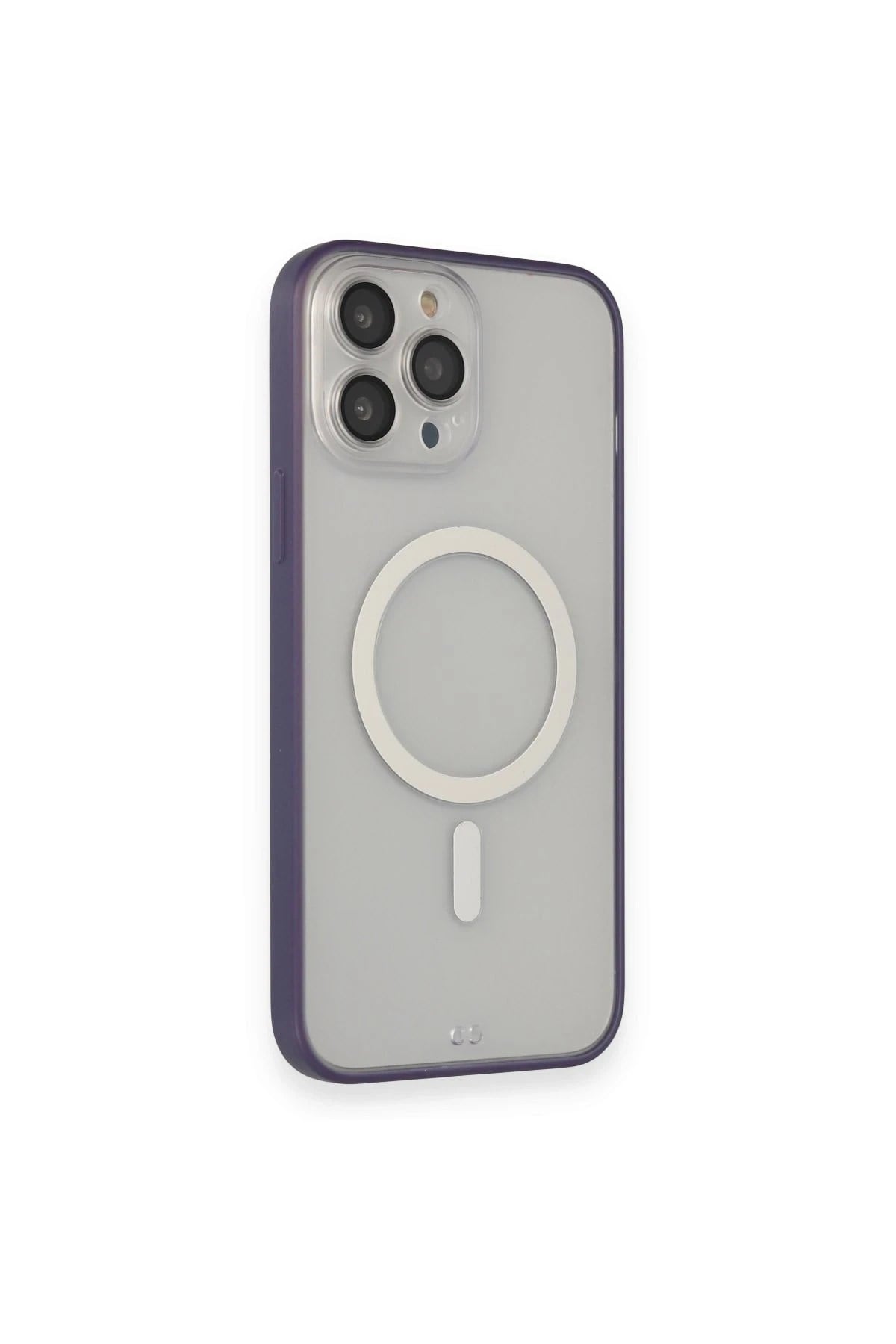 Mey İthalat®  iPhone 14 Pro Kılıf Grand Magneticsafe Kapak - Mor