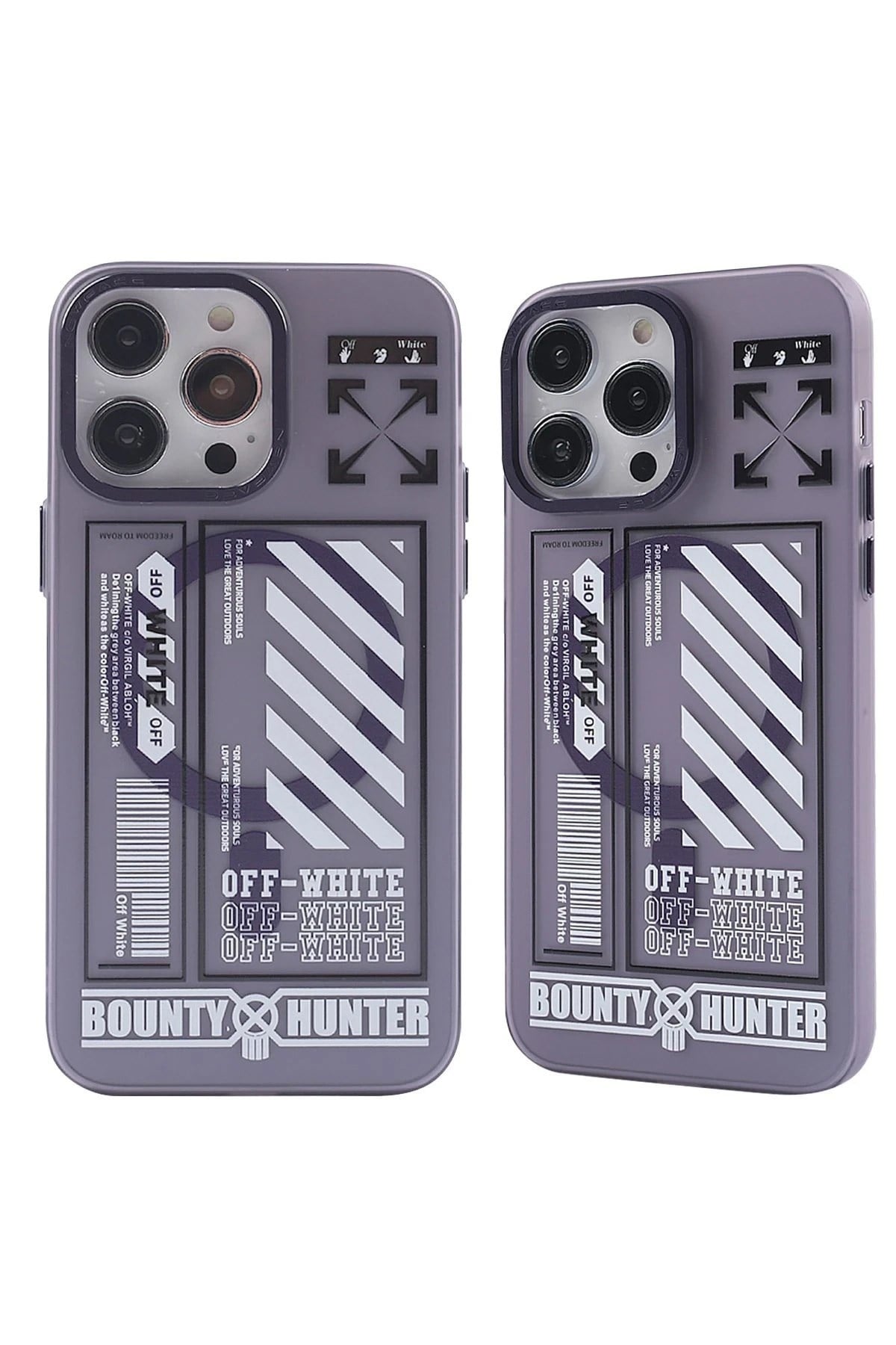 Mey İthalat®  iPhone 14 Pro Max Kılıf Apollo Magneticsafe Desenli Kapak - Apollo Mor - 1