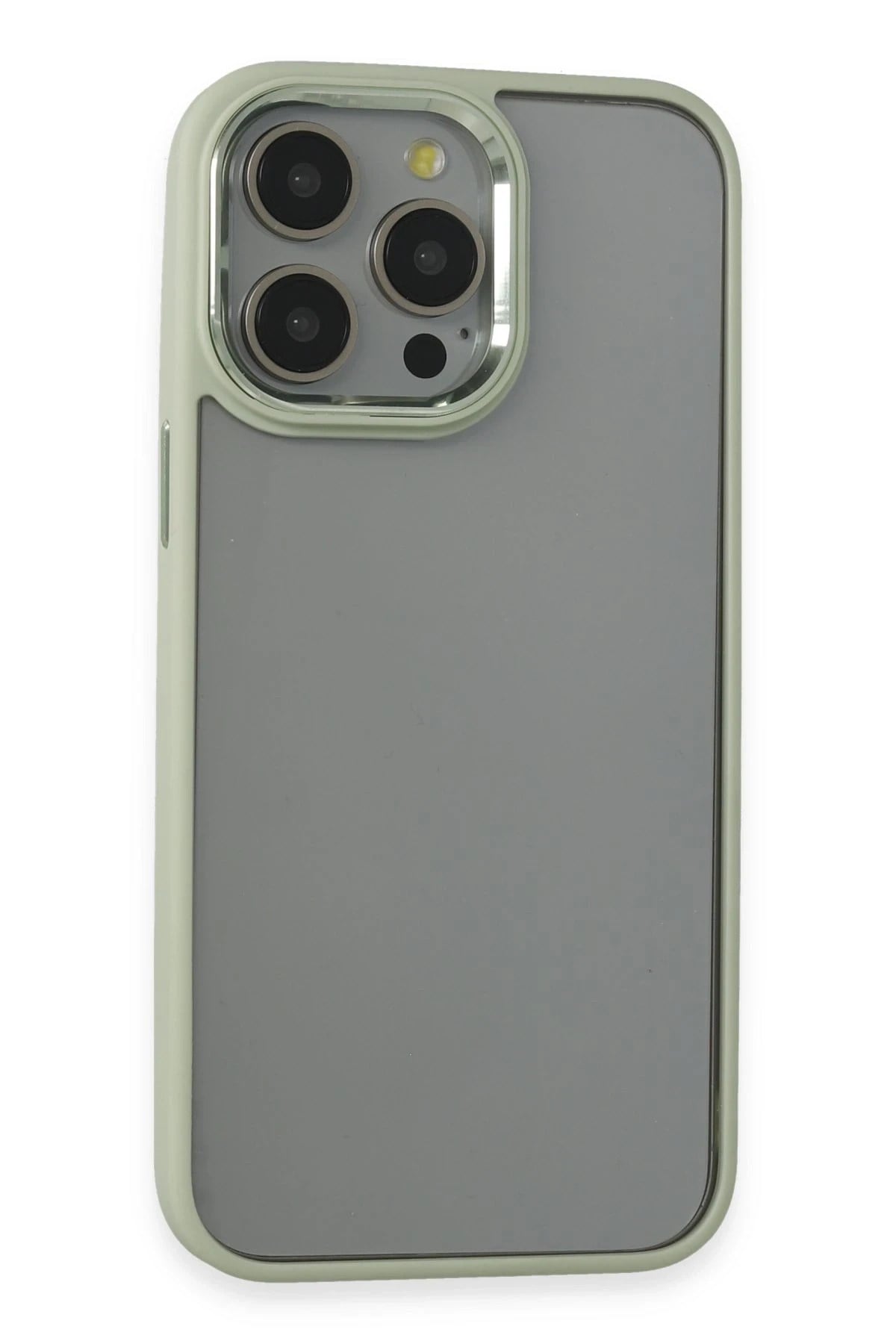 Mey İthalat®  iPhone 14 Pro Max Kılıf Power Silikon - Yeşil