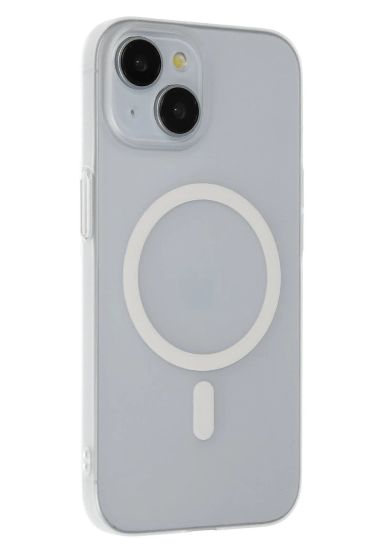 Mey İthalat®  iPhone 15 Plus Tuna PC Slim Magsafe Kapak - Şeffaf
