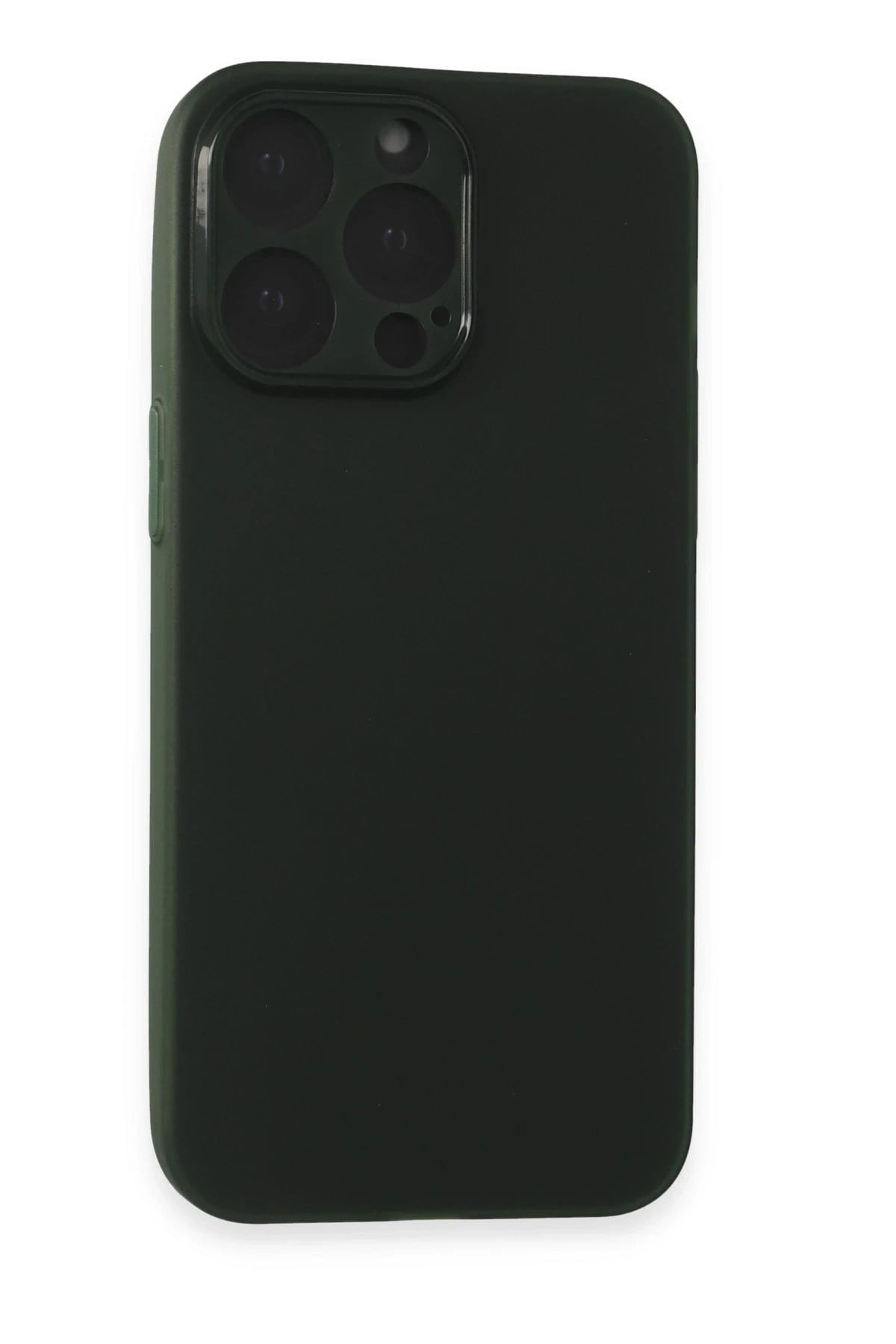 Mey İthalat®  iPhone 15 Pro Max Kılıf Puma Silikon - Yeşil