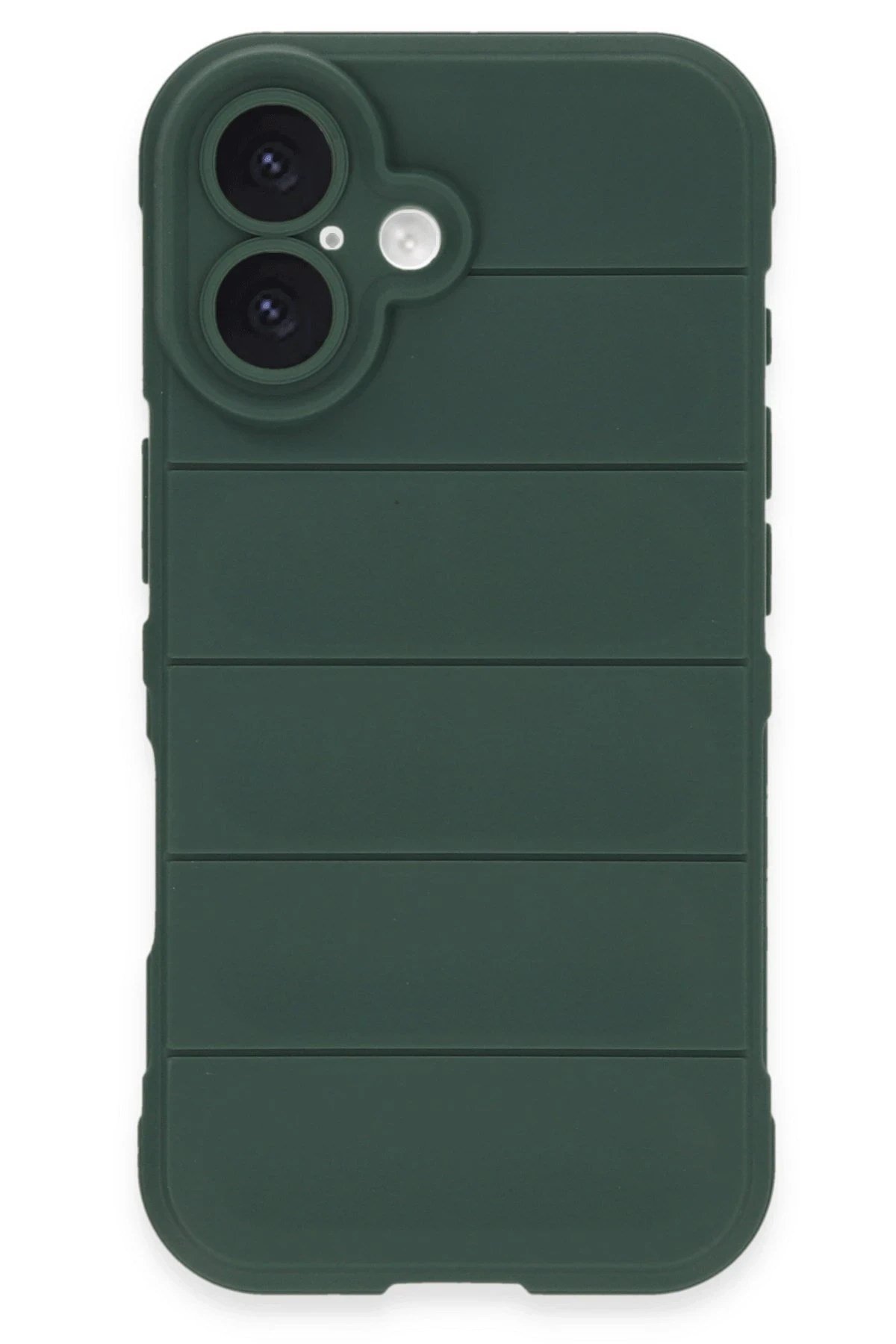 Mey İthalat®  iPhone 16 Plus Kılıf Optimum Silikon - Koyu Yeşil