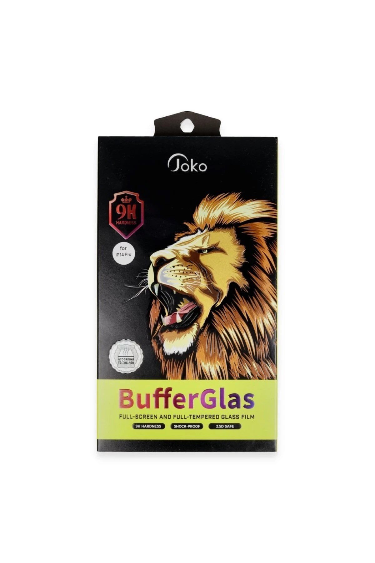 Mey İthalat®  iPhone 16 Pro Max Buffer Cam Ekran Koruyucu - Siyah