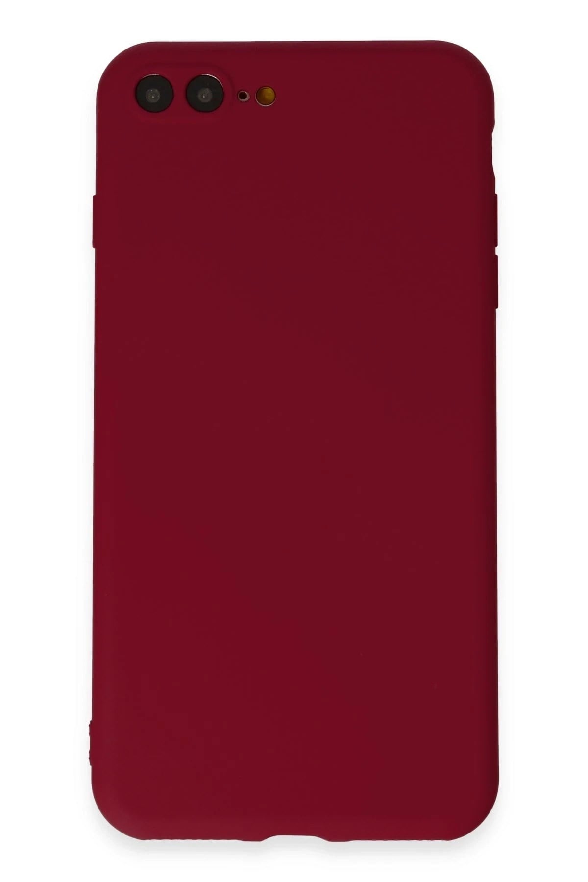 Mey İthalat®  iPhone 7 Plus Kılıf First Silikon - Bordo