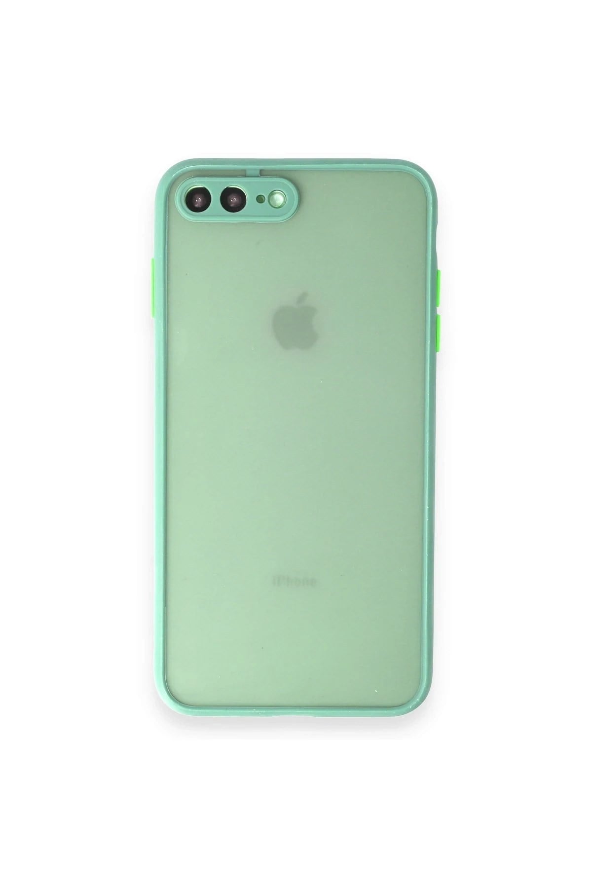 Mey İthalat®  iPhone 7 Plus Kılıf Montreal Silikon Kapak - Turkuaz