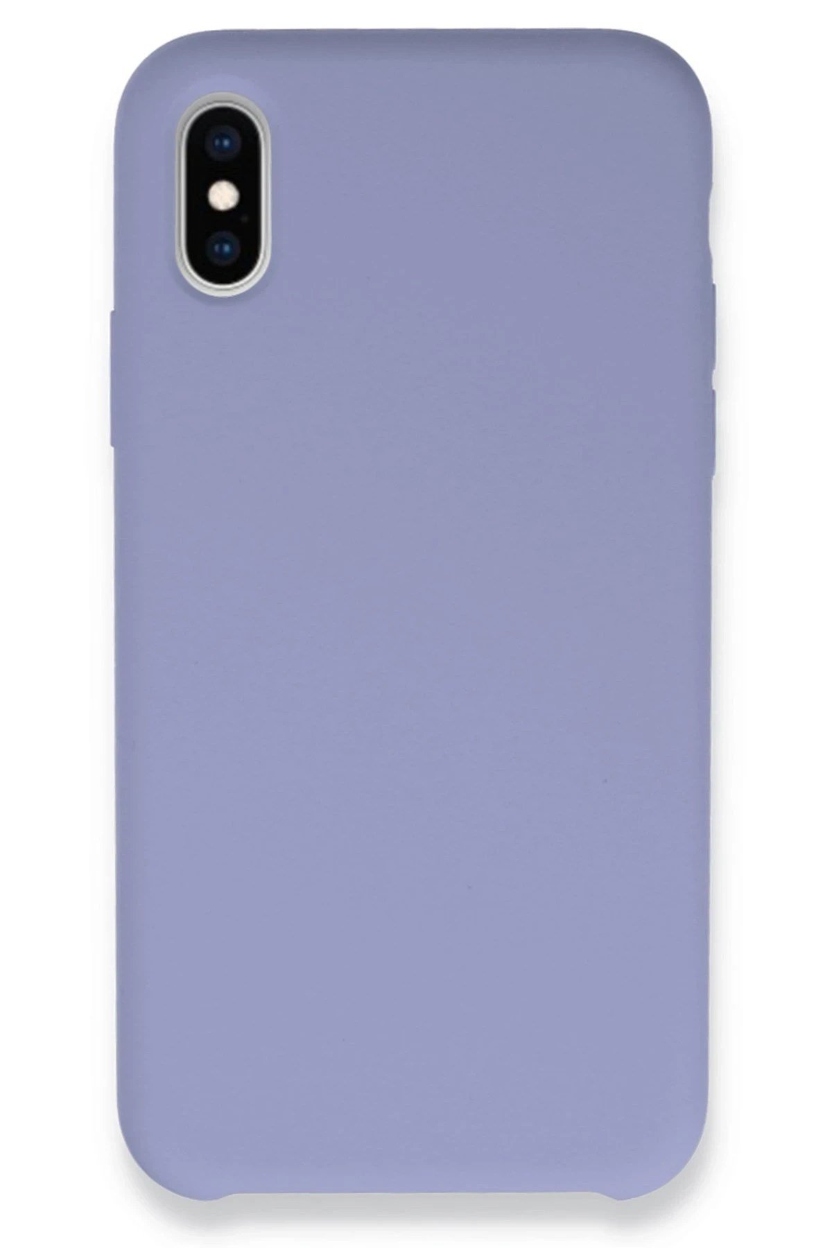 Mey İthalat®  iPhone X Kılıf Lansman Legant Silikon - Lila