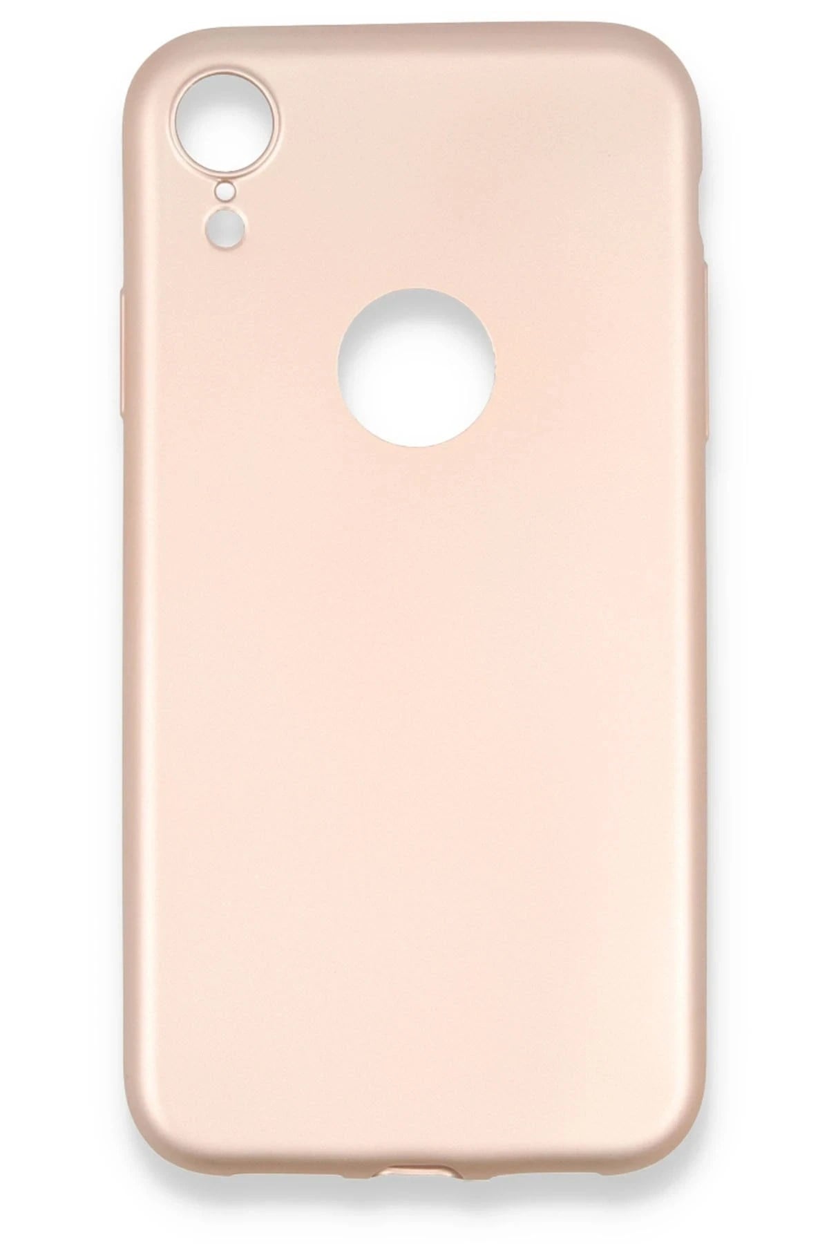 Mey İthalat®  iPhone XR Kılıf First Silikon - Rose Gold