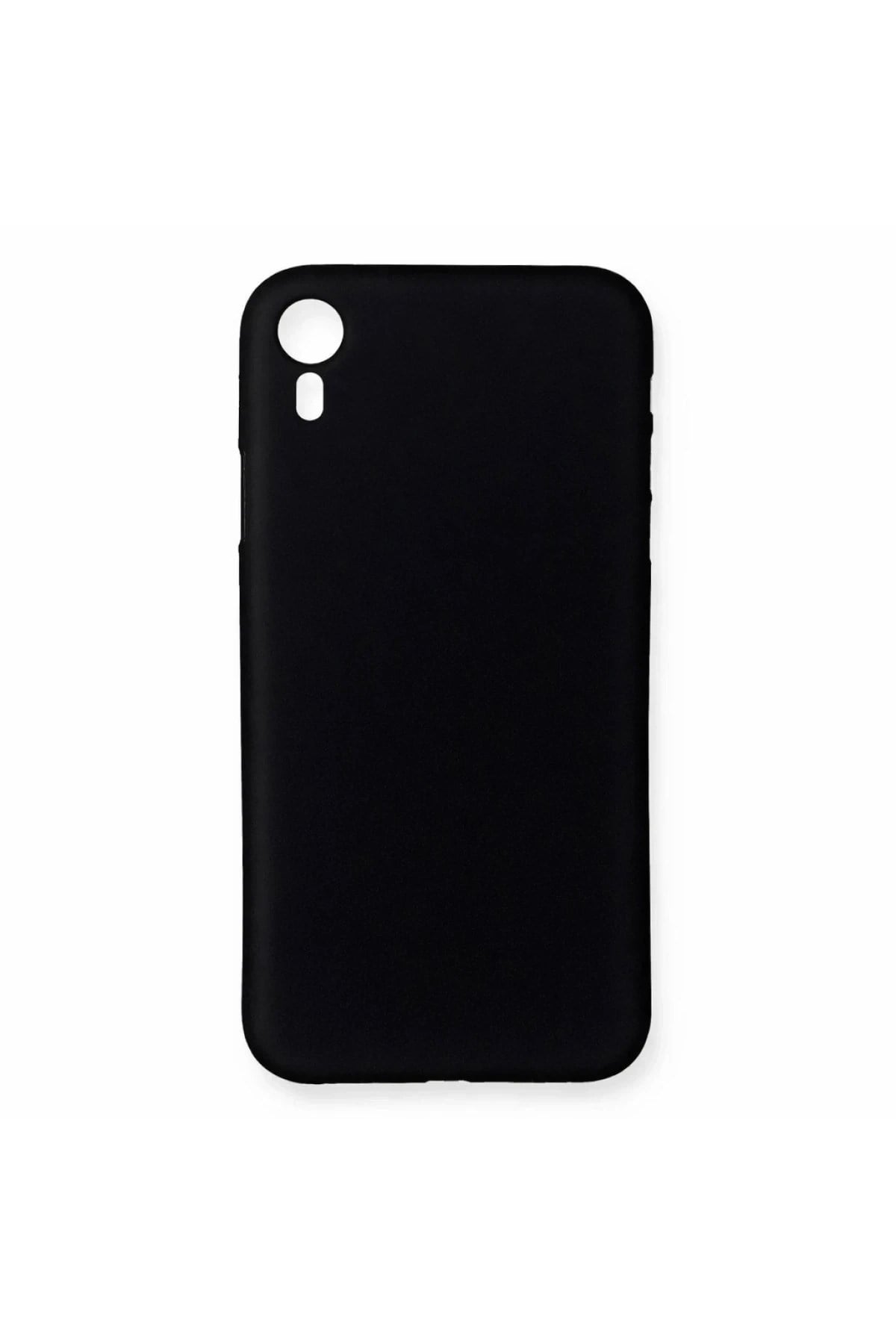 Mey İthalat®  iPhone XR Kılıf PP Ultra İnce Kapak - Siyah