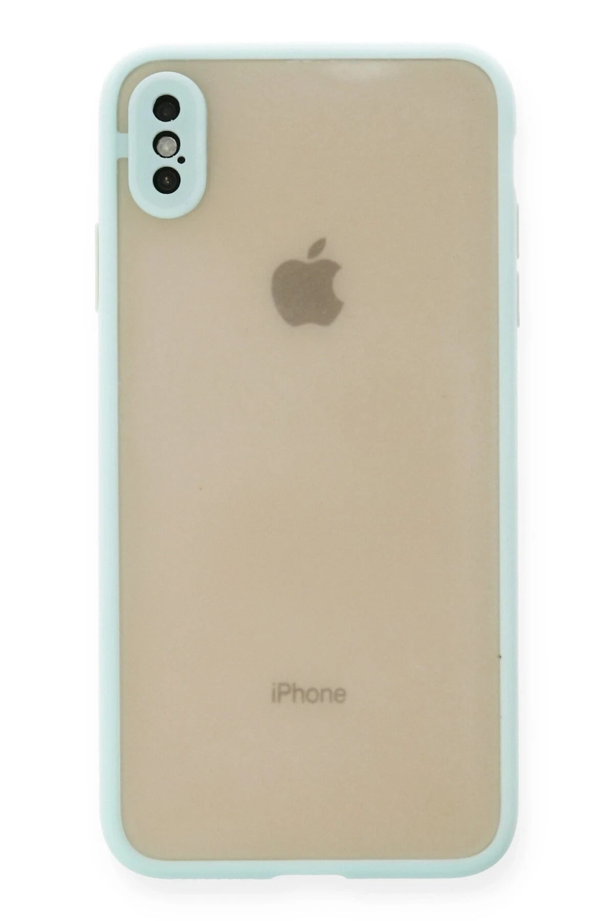 Mey İthalat®  iPhone XS Max Kılıf Montreal Silikon Kapak - Turkuaz