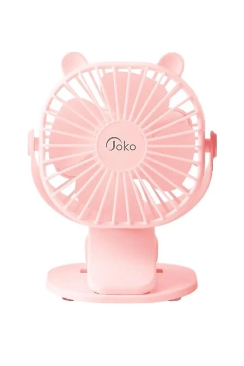 Mey İthalat®  JS03 Masaüstü Soğutma Fanı - Pembe