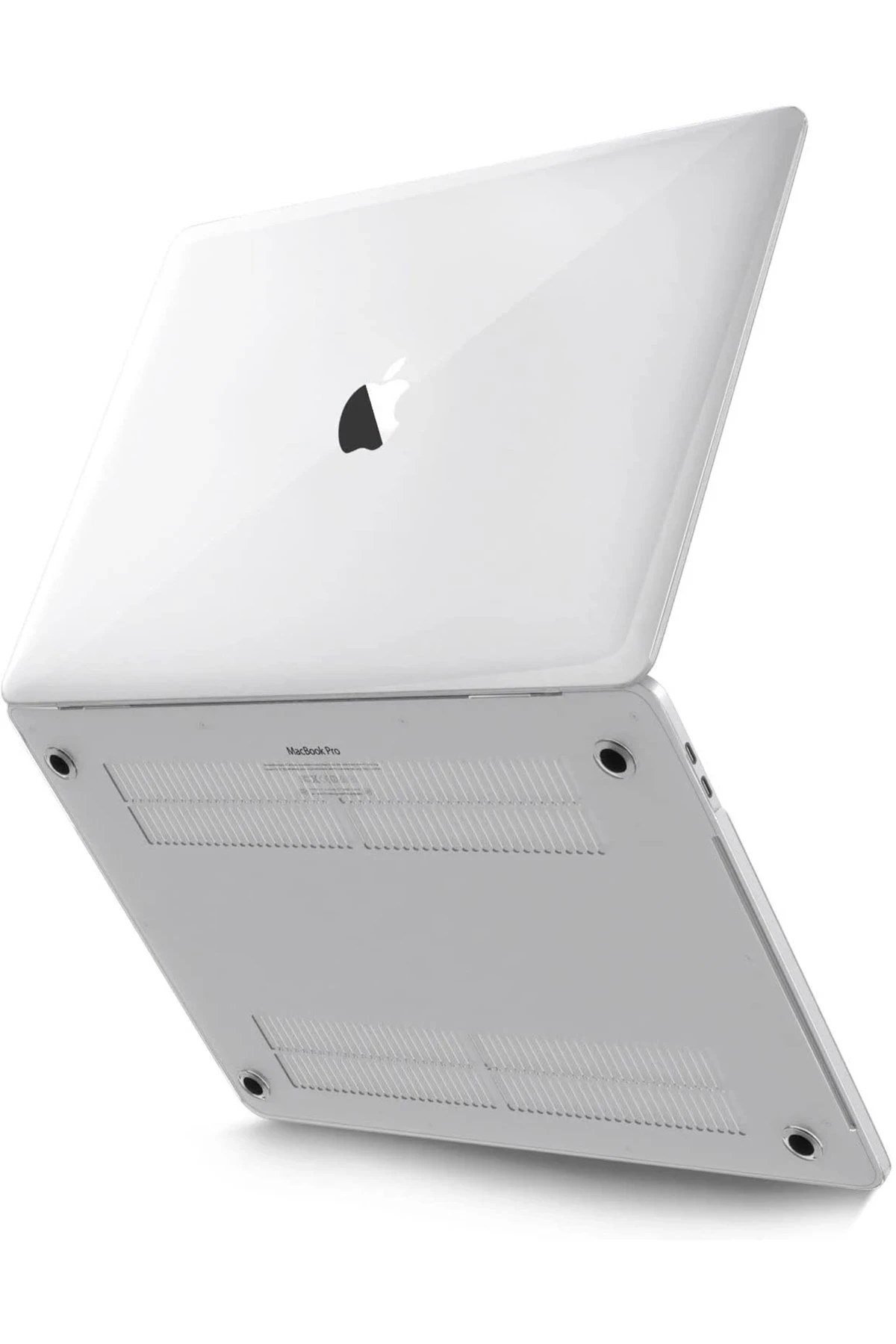 Mey İthalat®  Macbook Pro 16.2 2021 Macbook Buzlu Kapak - Şeffaf