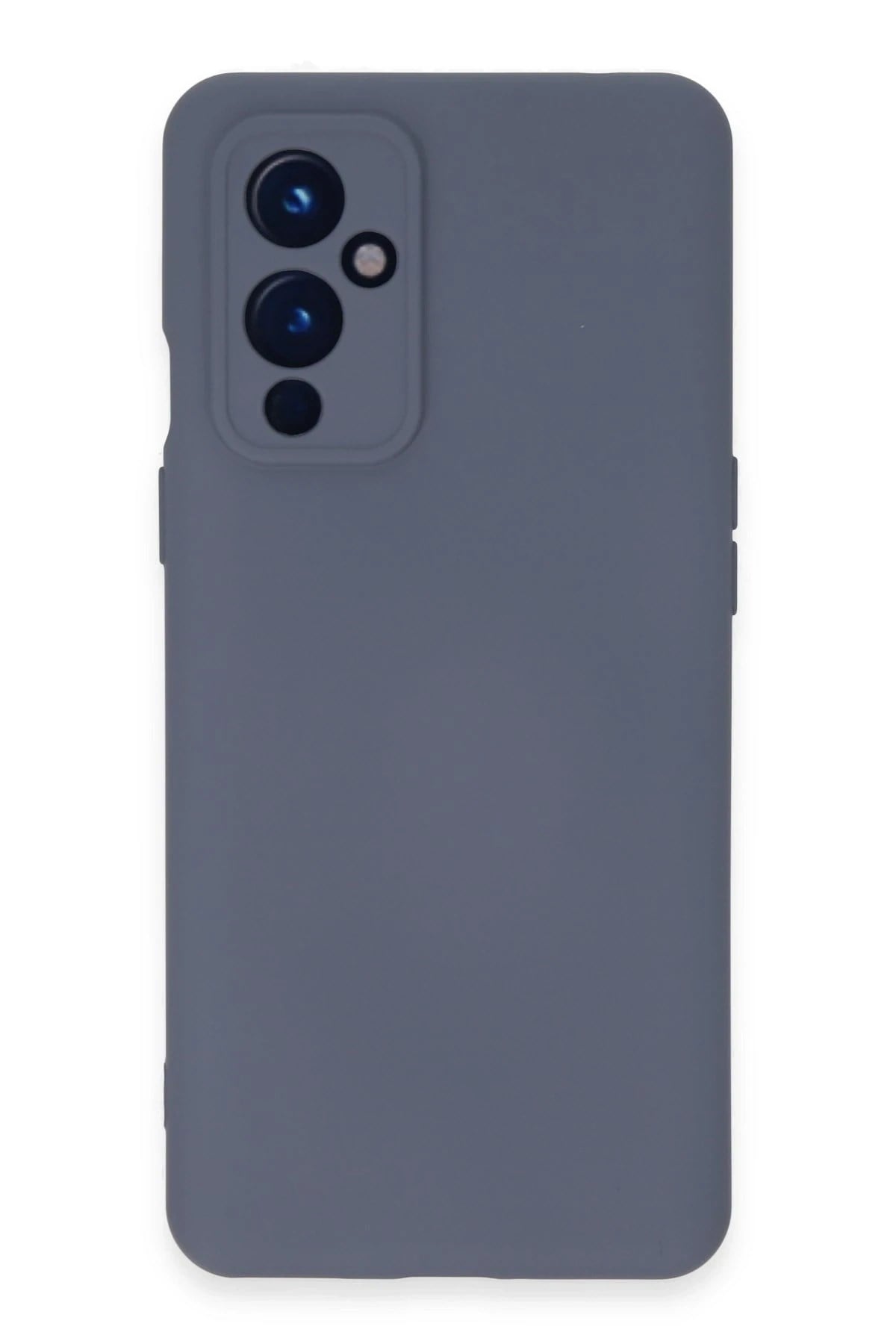 Mey İthalat®  One Plus 9 Kılıf Nano içi Kadife Silikon - Gri