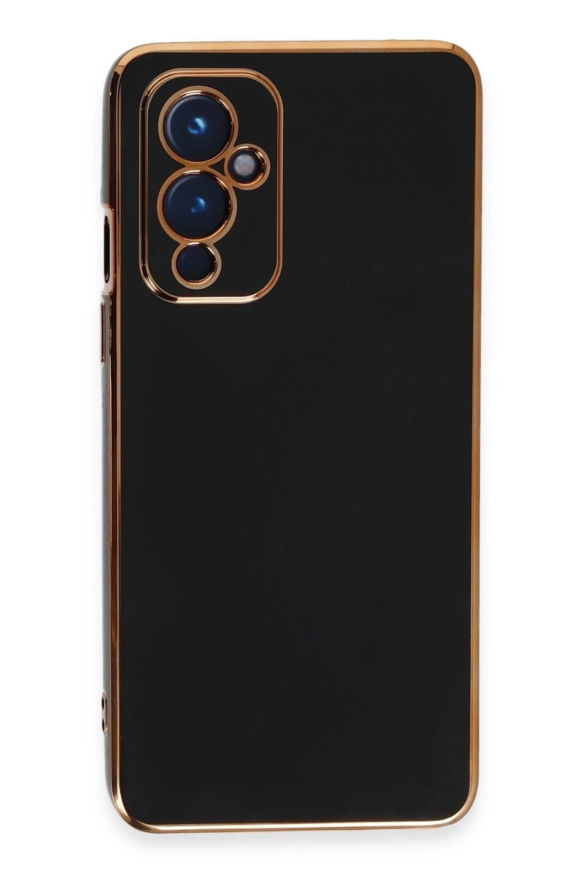 Mey İthalat®  One Plus 9 Kılıf Volet Silikon - Siyah