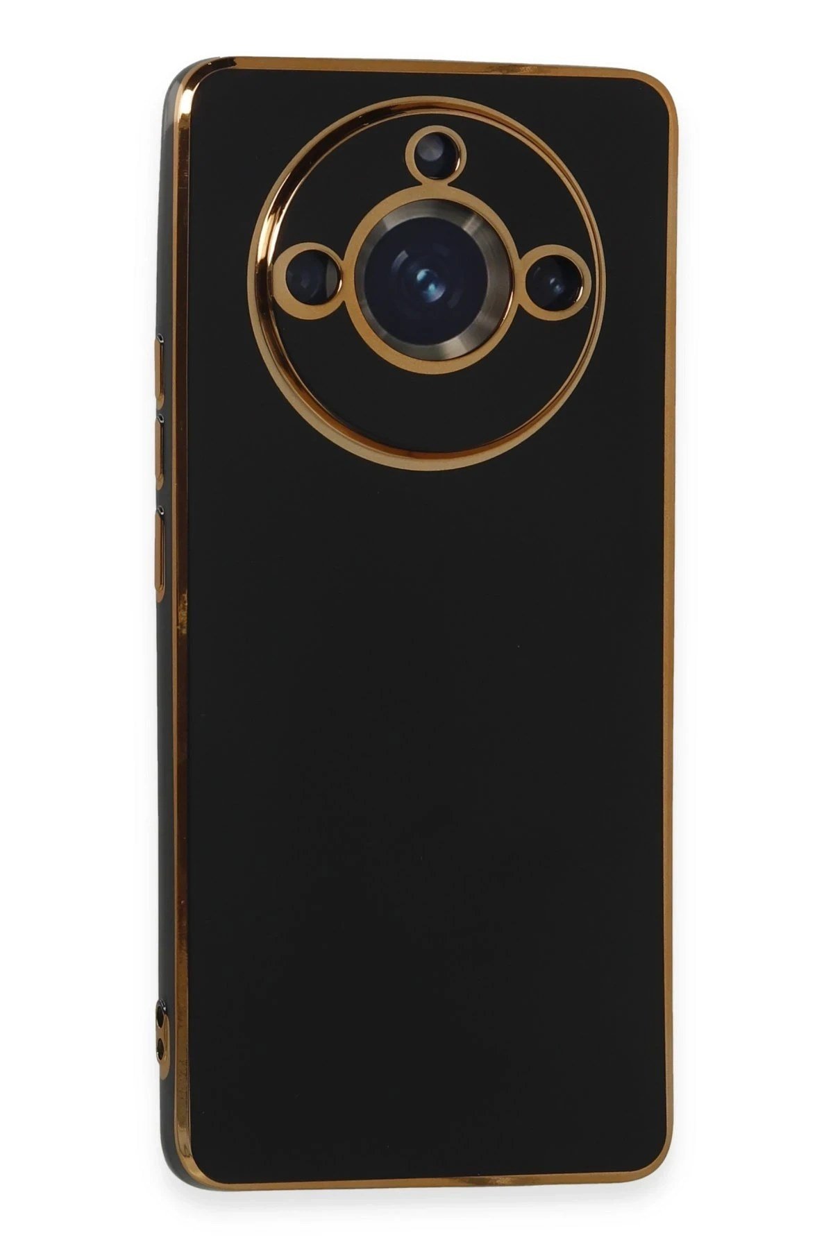 Mey İthalat®  Realme 11 Pro Kılıf Volet Silikon - Siyah