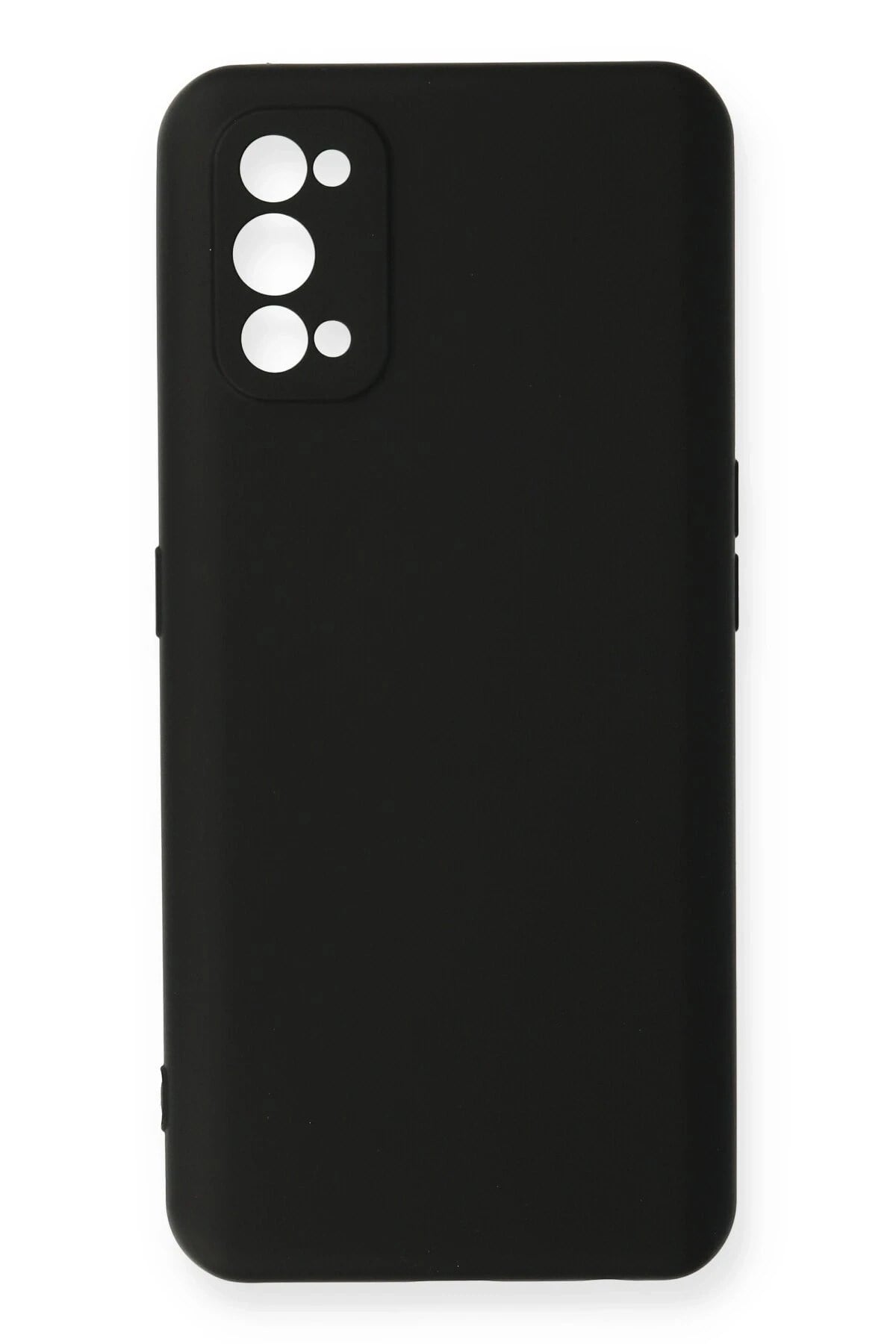 Mey İthalat®  Realme 7 Pro Kılıf Nano içi Kadife Silikon - Siyah