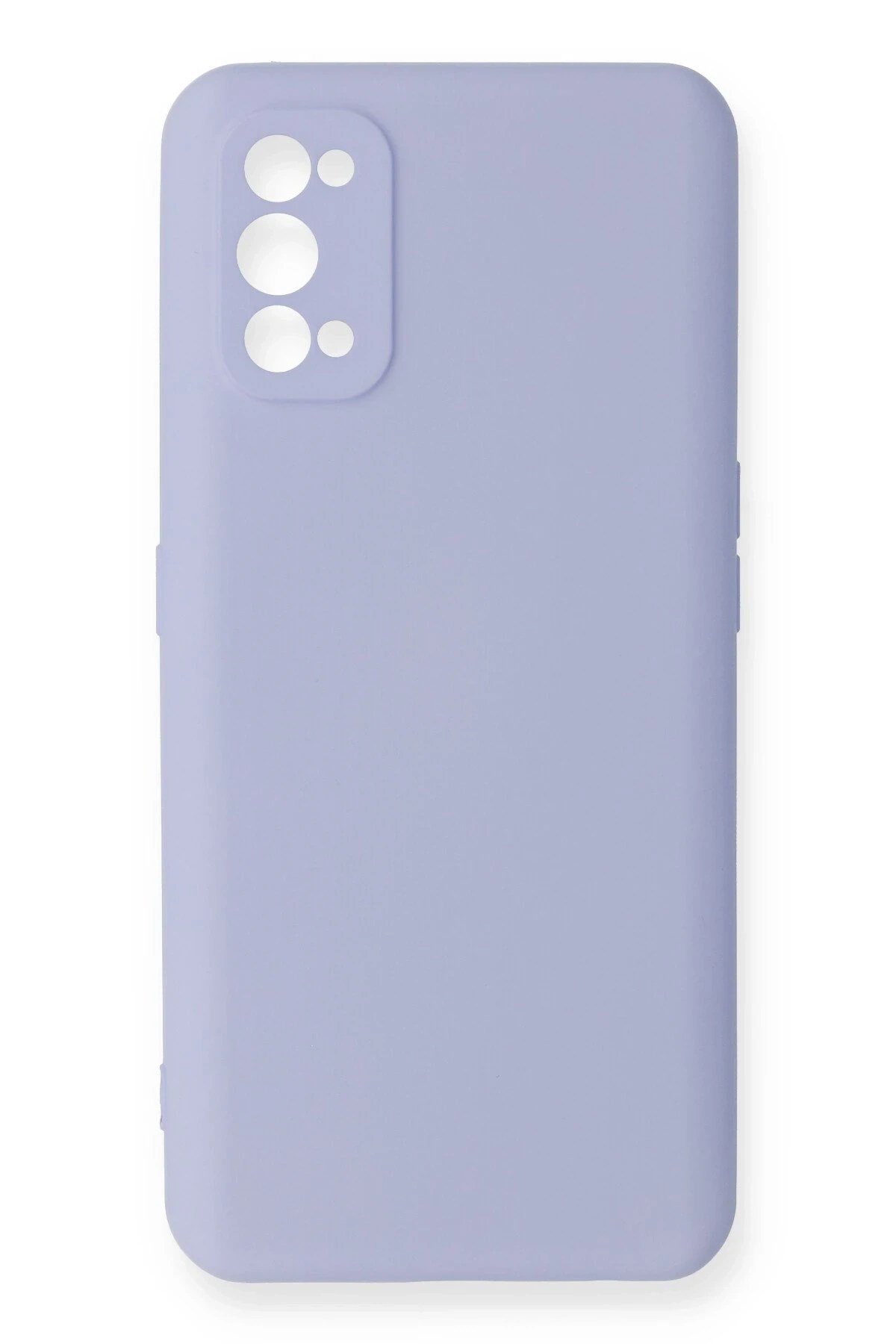 Mey İthalat®  Realme 7 Pro Kılıf Nano içi Kadife Silikon - Lila