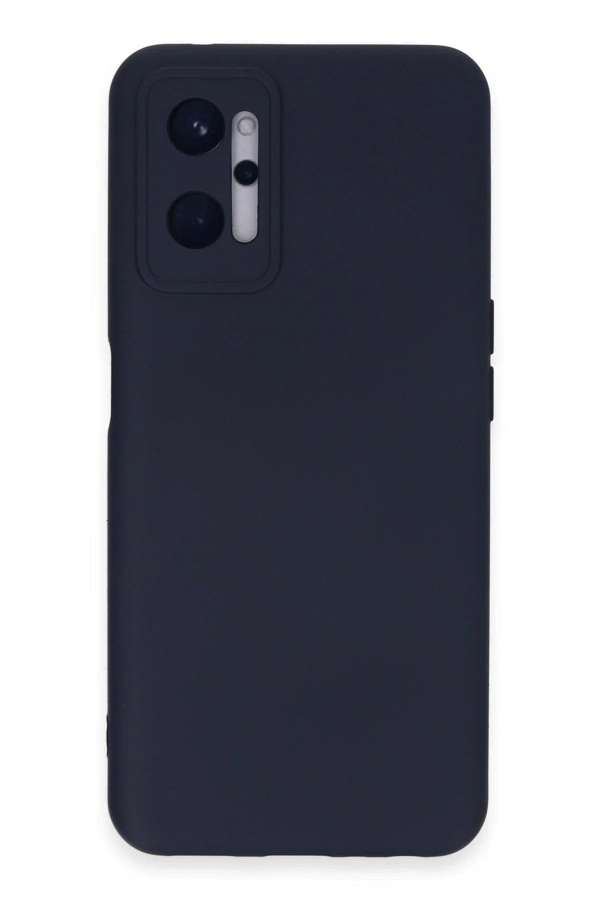 Mey İthalat®  Realme 9i 4G Kılıf Nano içi Kadife Silikon - Lacivert
