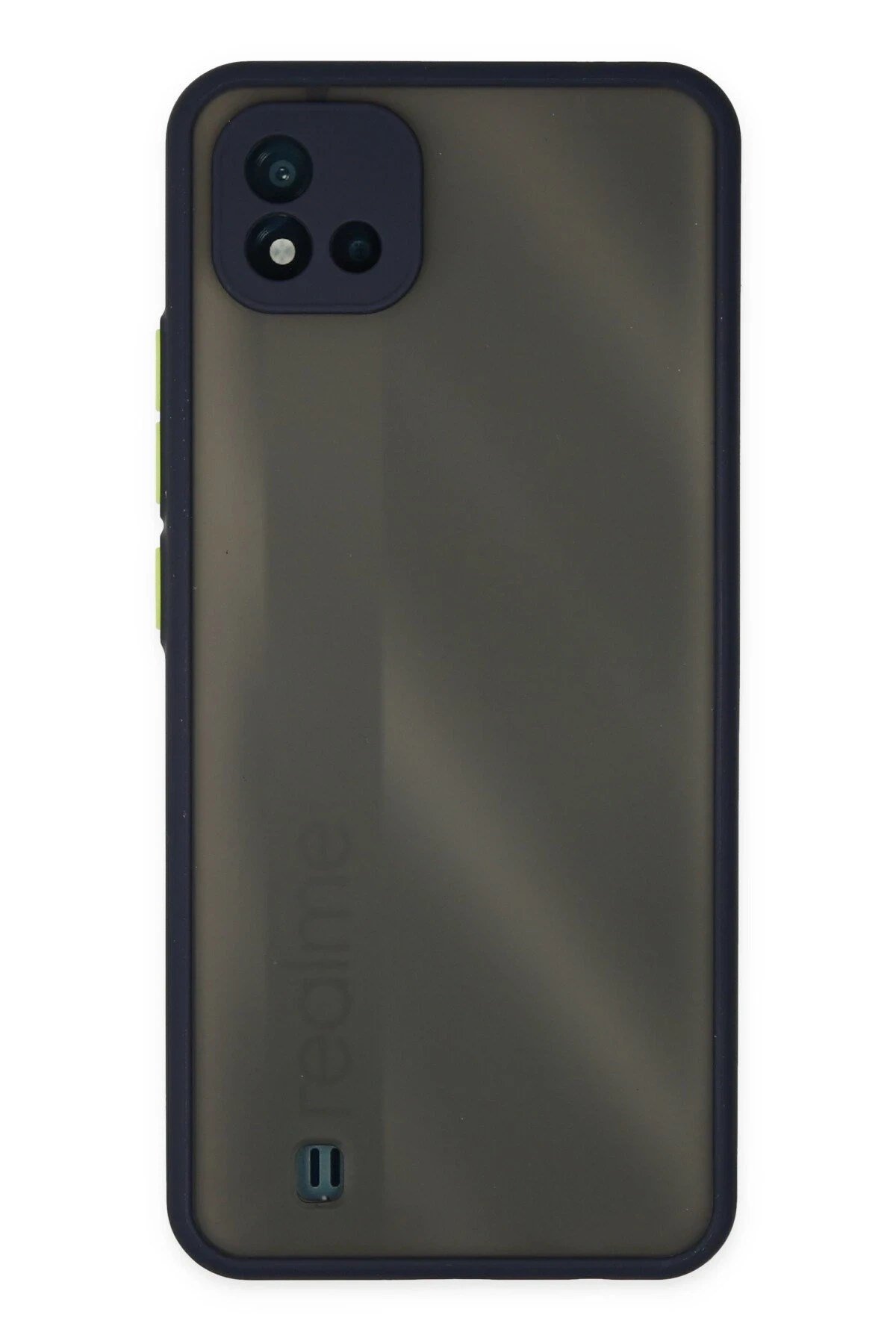 Mey İthalat®  Realme C11 2021 Kılıf Montreal Silikon Kapak - Lacivert